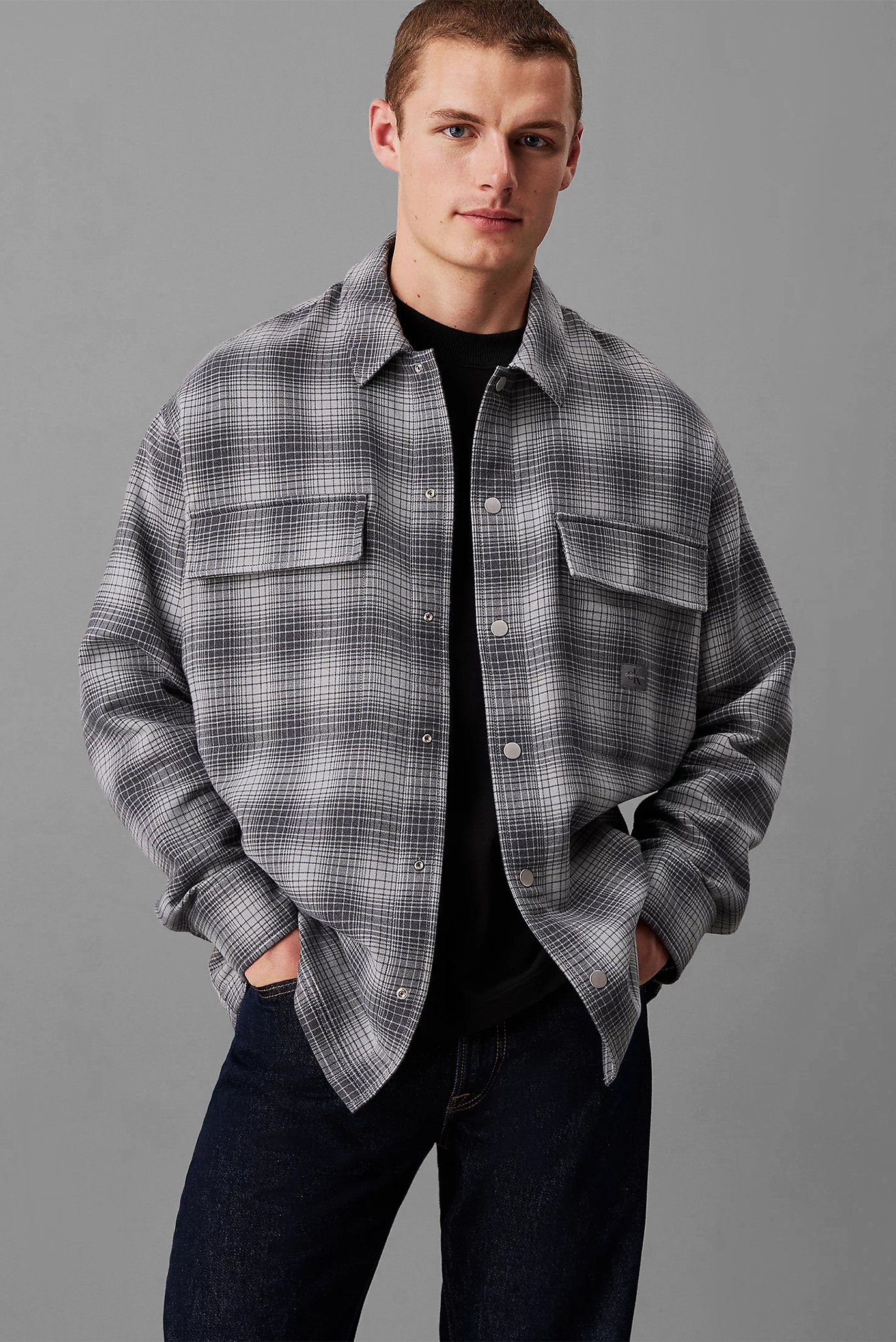 Рубашка/CHECK OVERSHIRT 1