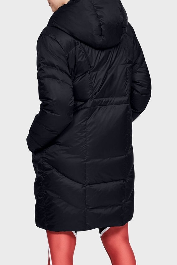 Женский черный пуховик UA Armour Down Parka