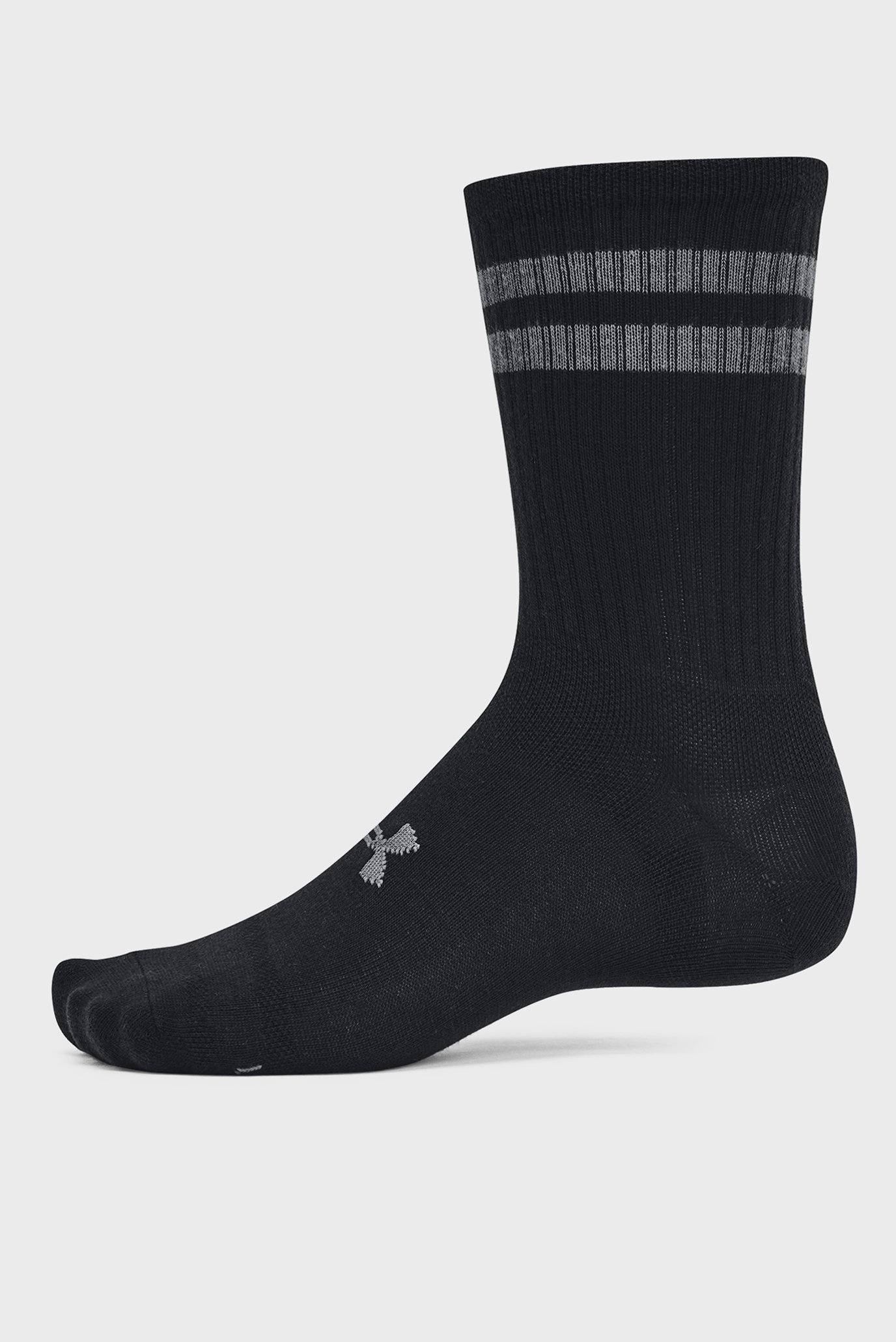 Черные носки (6 пар) UA Essential 6pk Crew 2