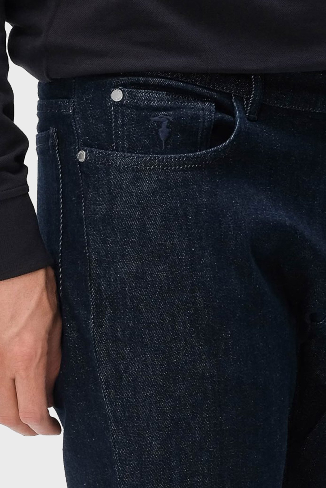 Джинсы POCKET 370 CLOSE - BLUE DENIM RINSE 3