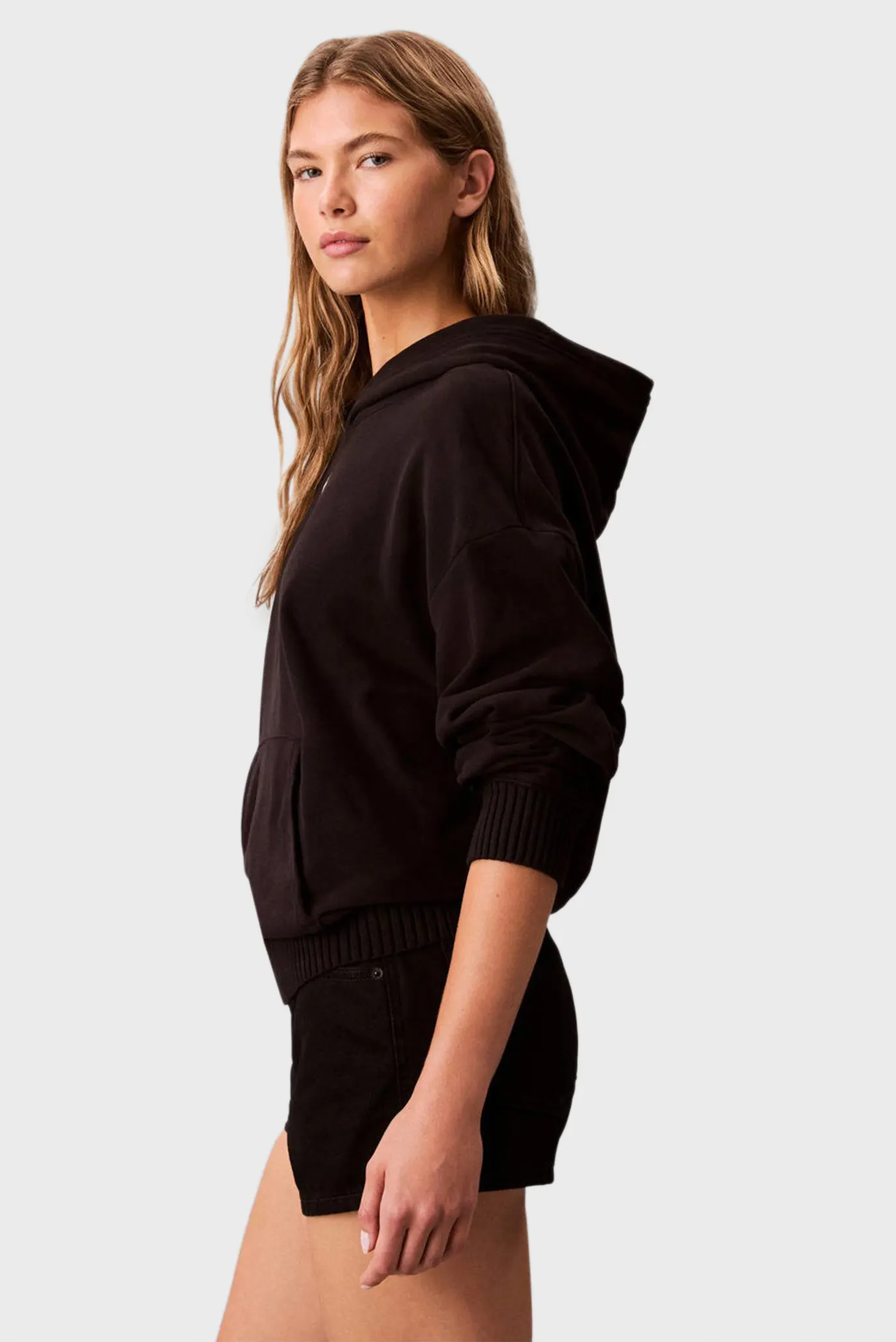 Худи WOVEN LABEL PEACHED HOODIE 3