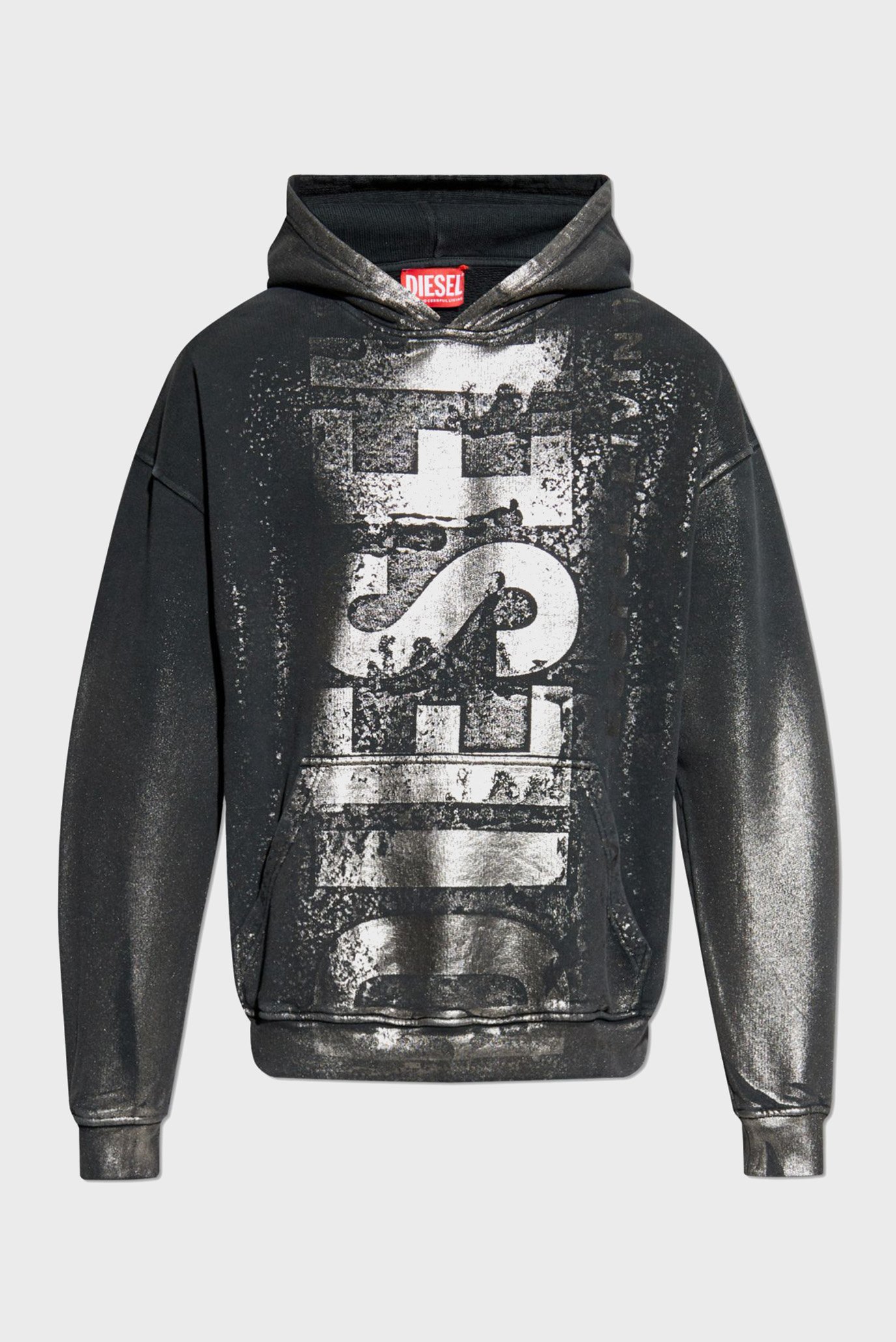 Мужское черное худи S-BOXT-HOOD-Q6 6