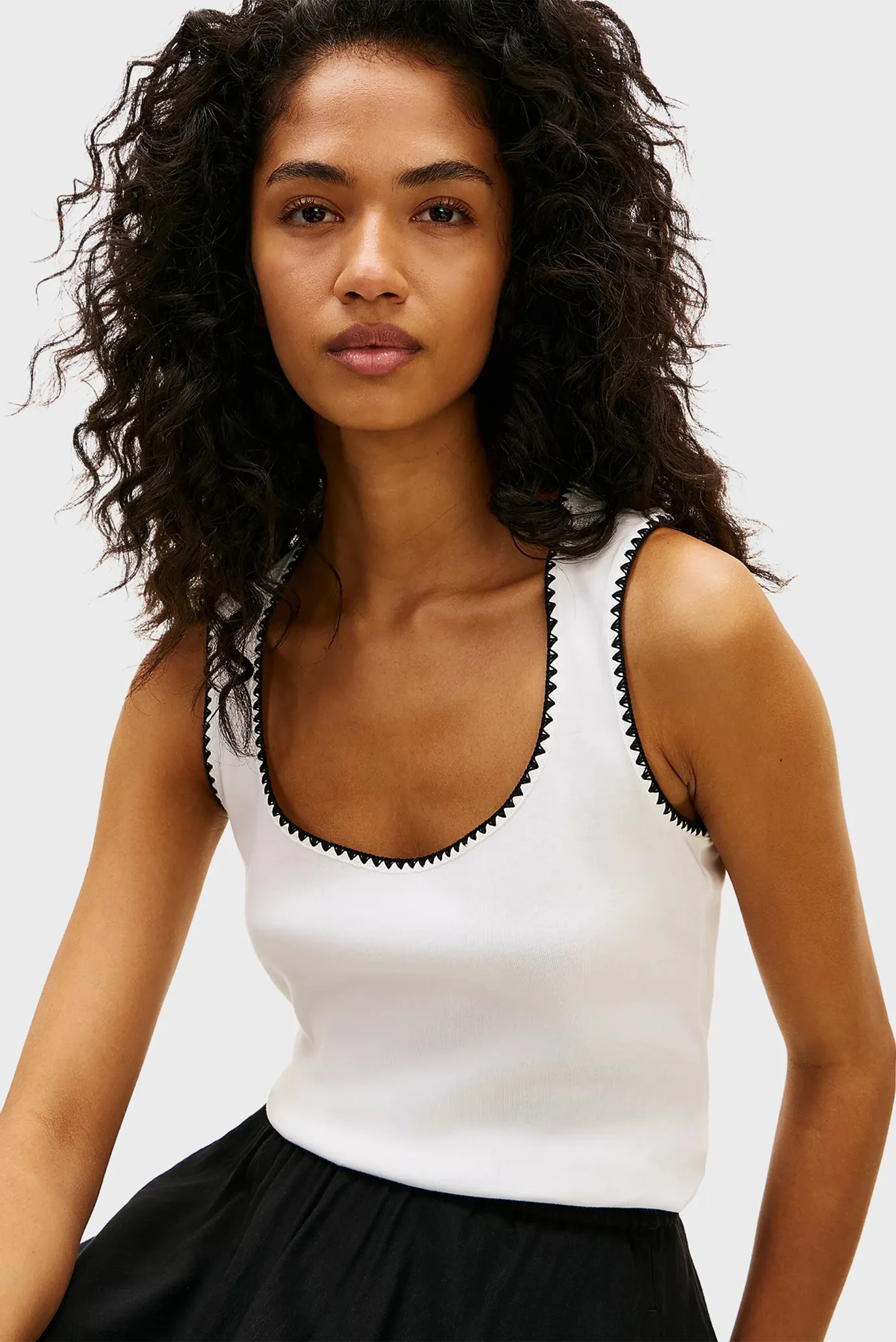 Майка B&W SLIM SCOOP-NK TANK 2