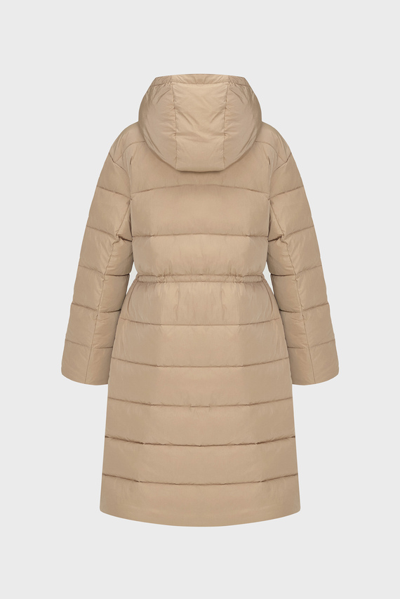 Женская бежевая куртка MW PADDED TWO TONE COAT