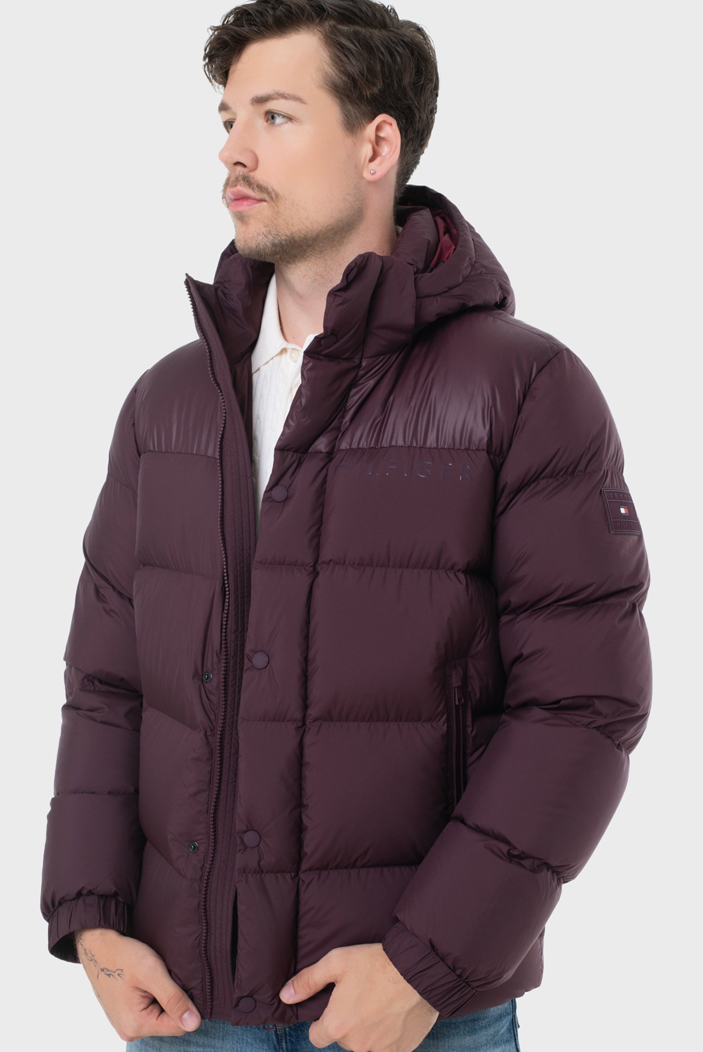 Куртка зимняя MIX DOWN HOODED PUFFER 4