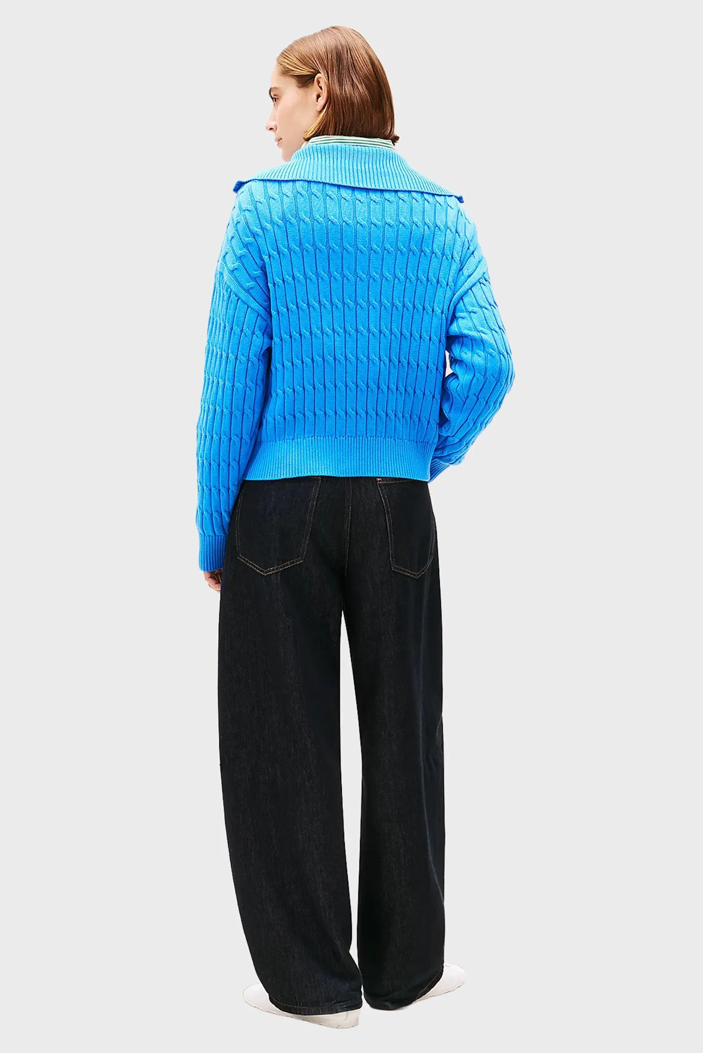 Свитер CO CABLE MID GG 1 2 ZIP LS SWT 2