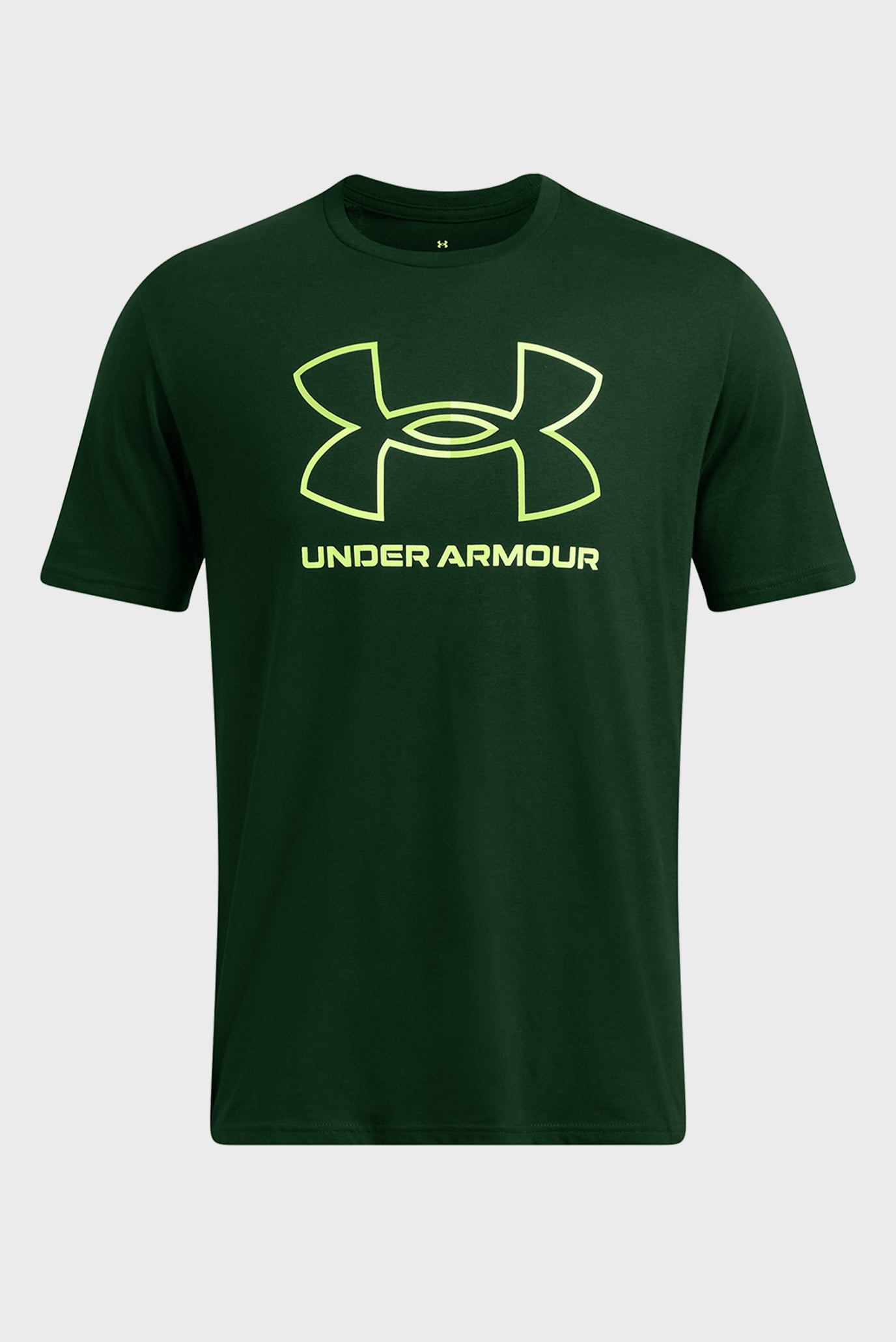 Мужская зеленая футболка UA GL FOUNDATION UPDATE SS 3