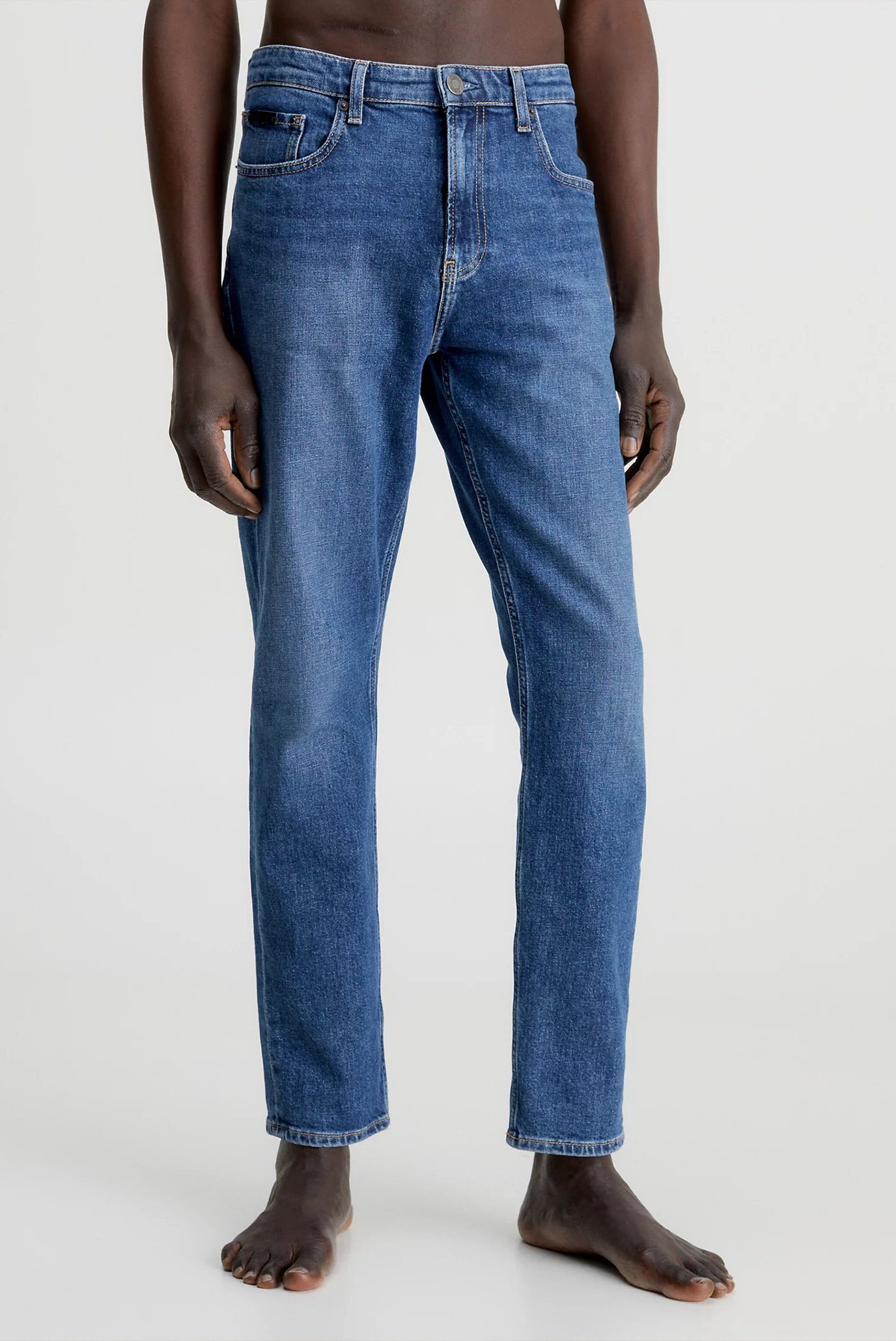 Мужские синие джинсы REGULAR CROPPED 1