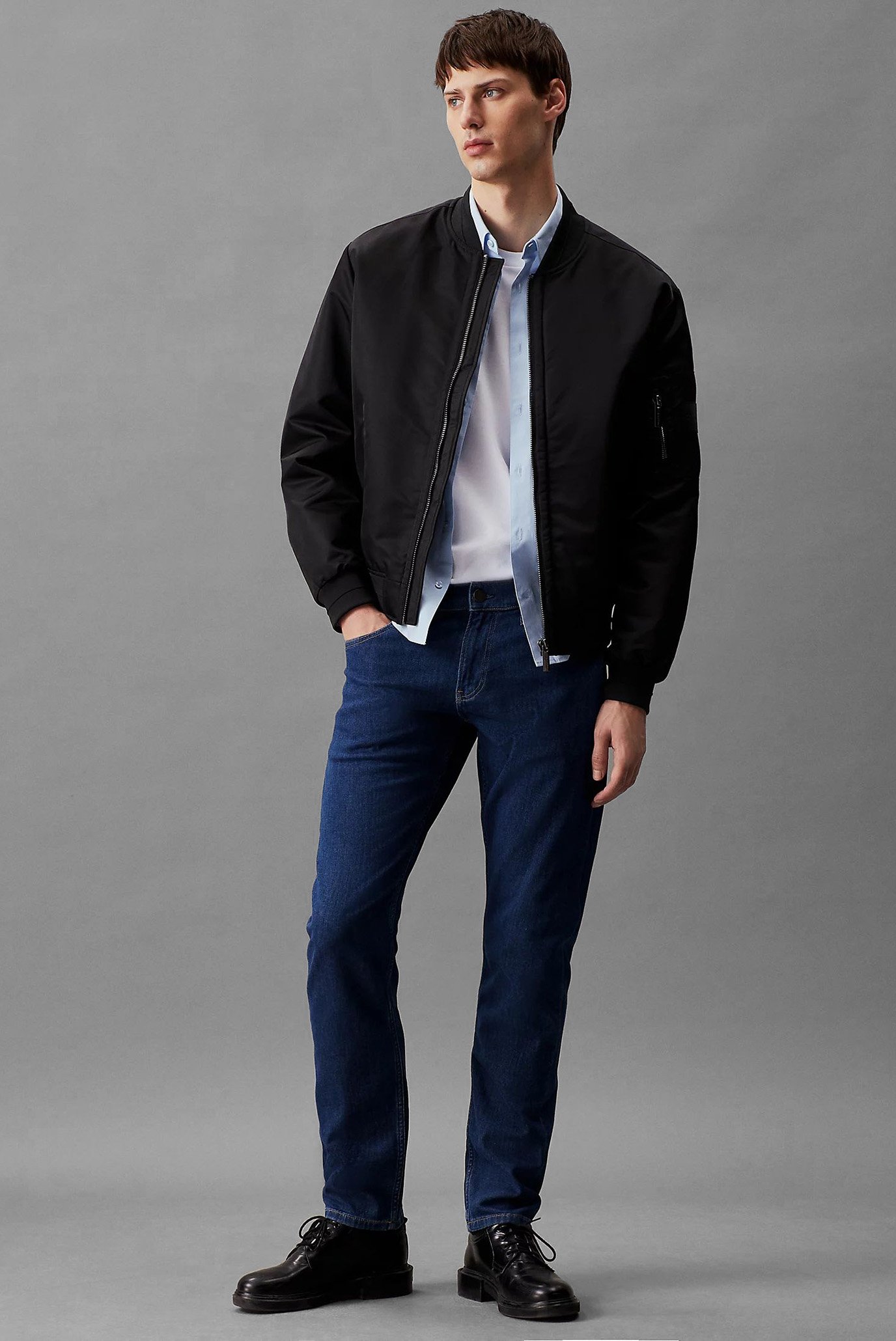 Джинсы SLIM LUXE COMFORT DARK BLUECalvin Klein Джинсы SLIM LUXE COMFORT DARK BLUE 2