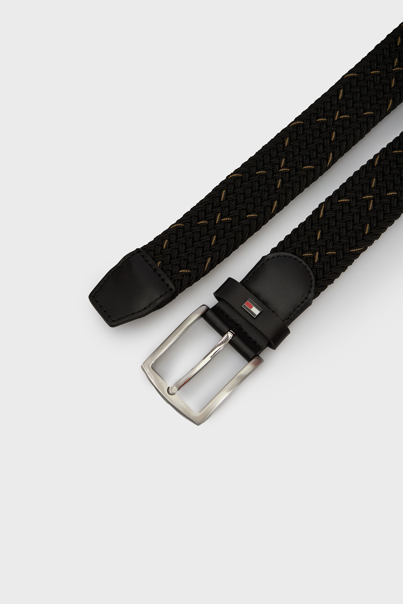 Мужской черный ремень DENTON ELASTIC 3