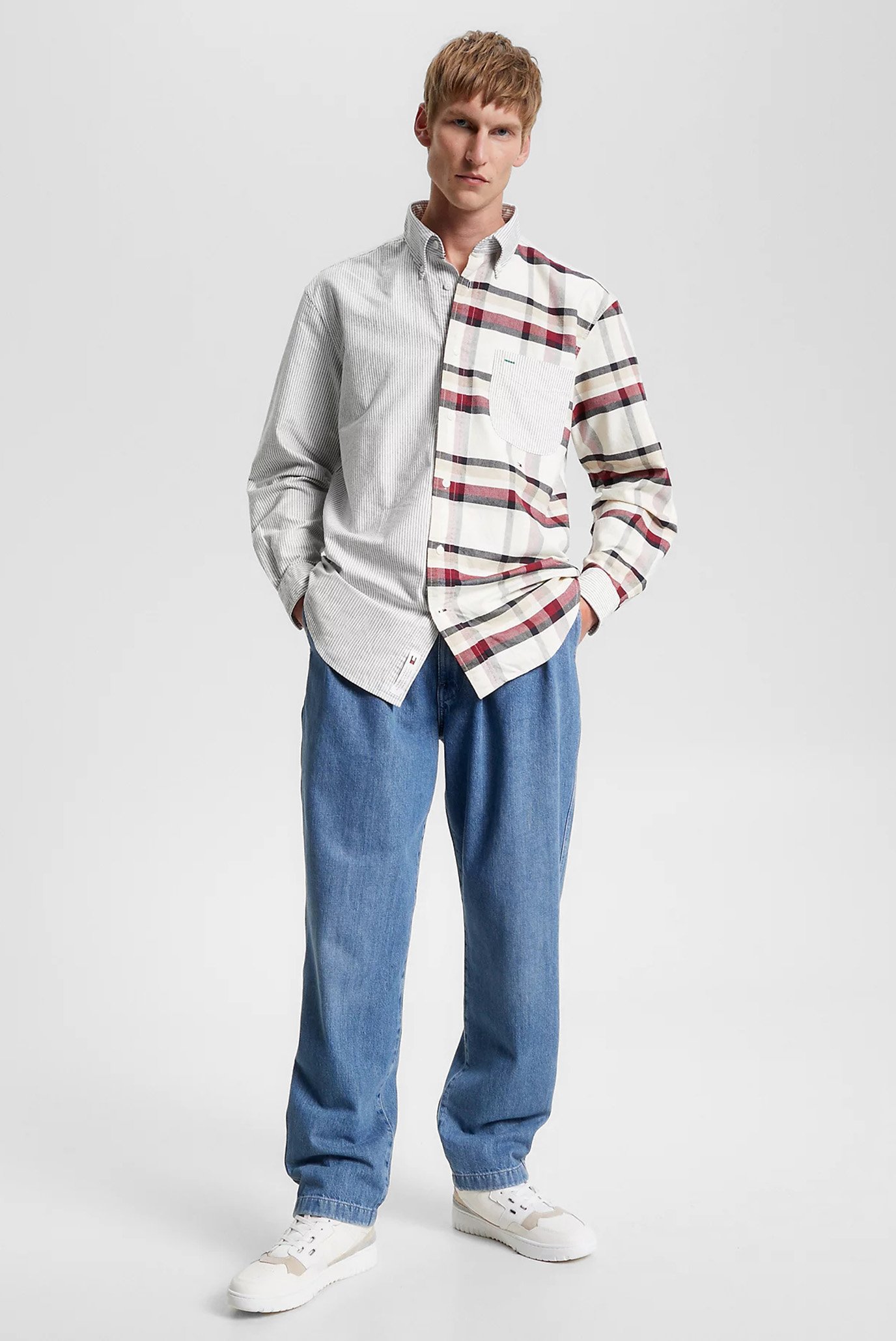 Рубашка GLOBAL STP CHECK BLOCKING SHIRT 2