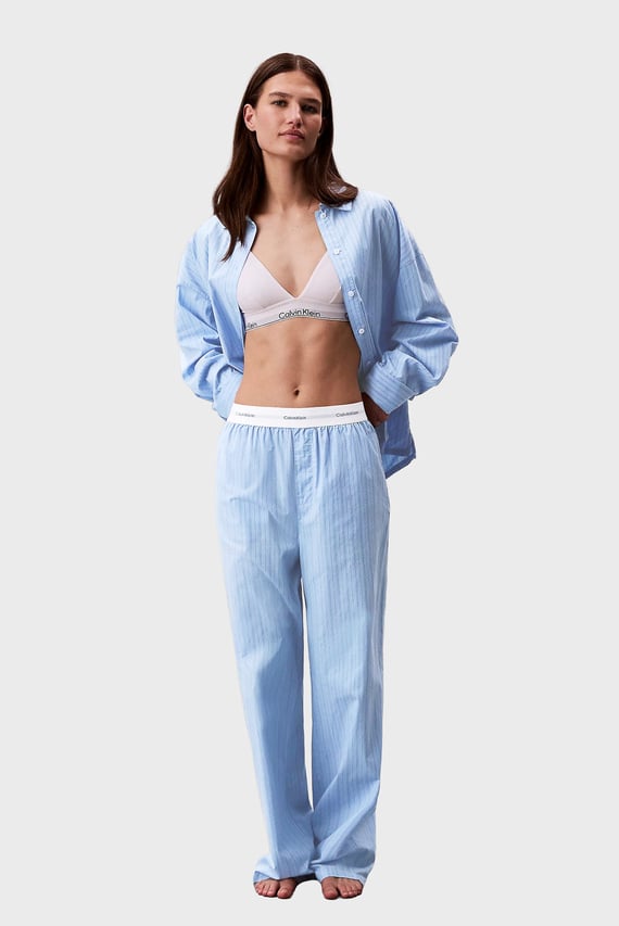 Брюки пижамные LOGO WB POPLIN PANT