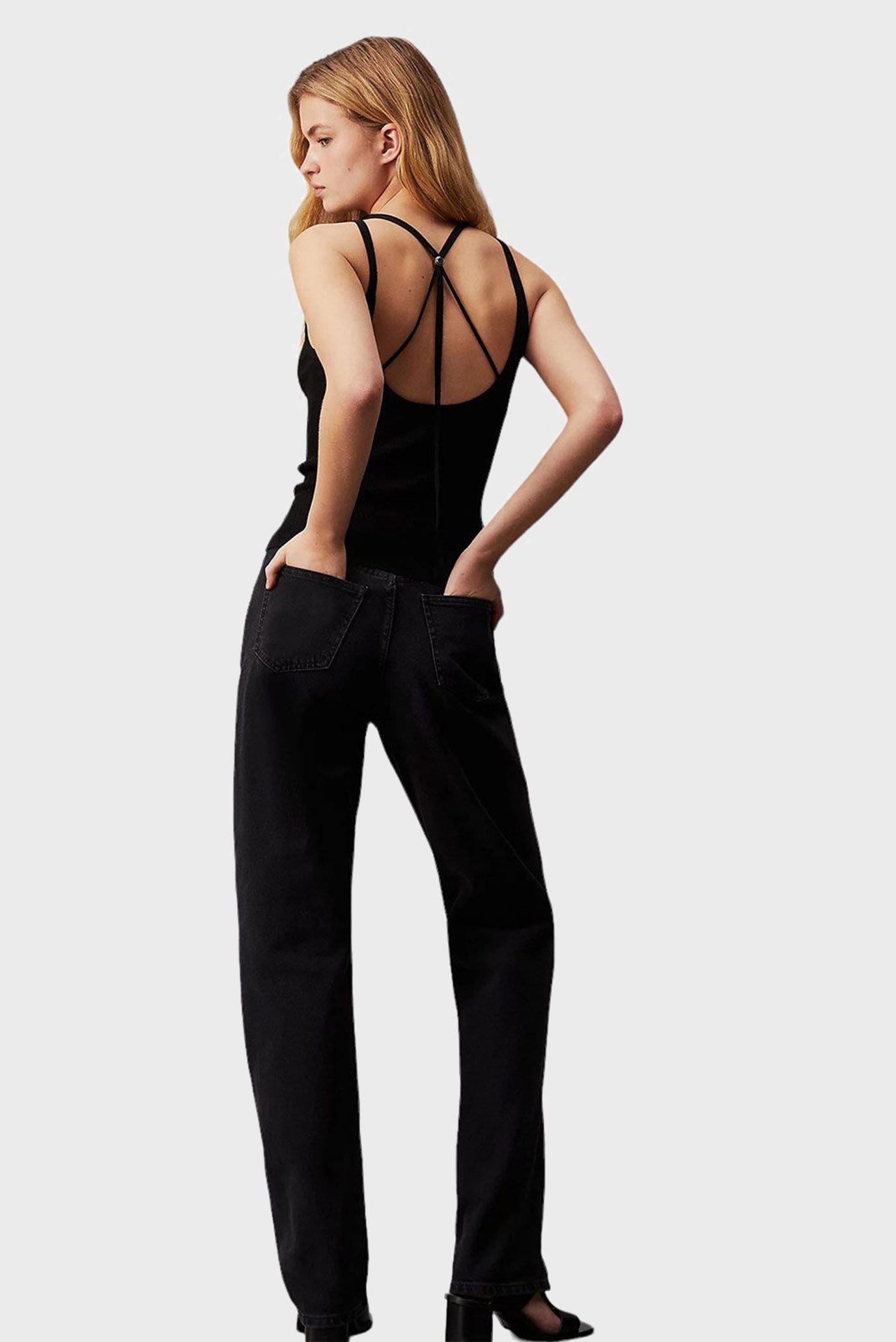 Топ TIE DETAIL SWEATER TANK 4