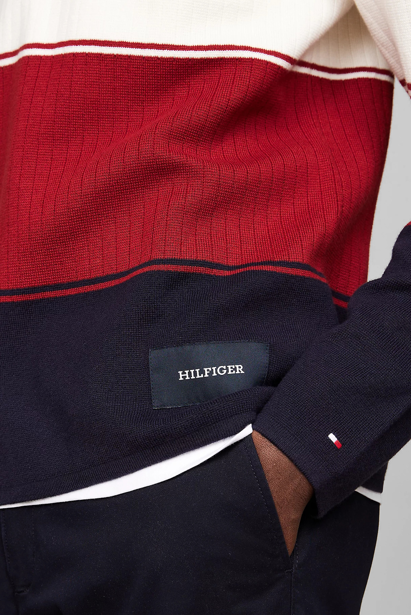 Свитер MILANO COLOURBLOCK CREW NECK 4