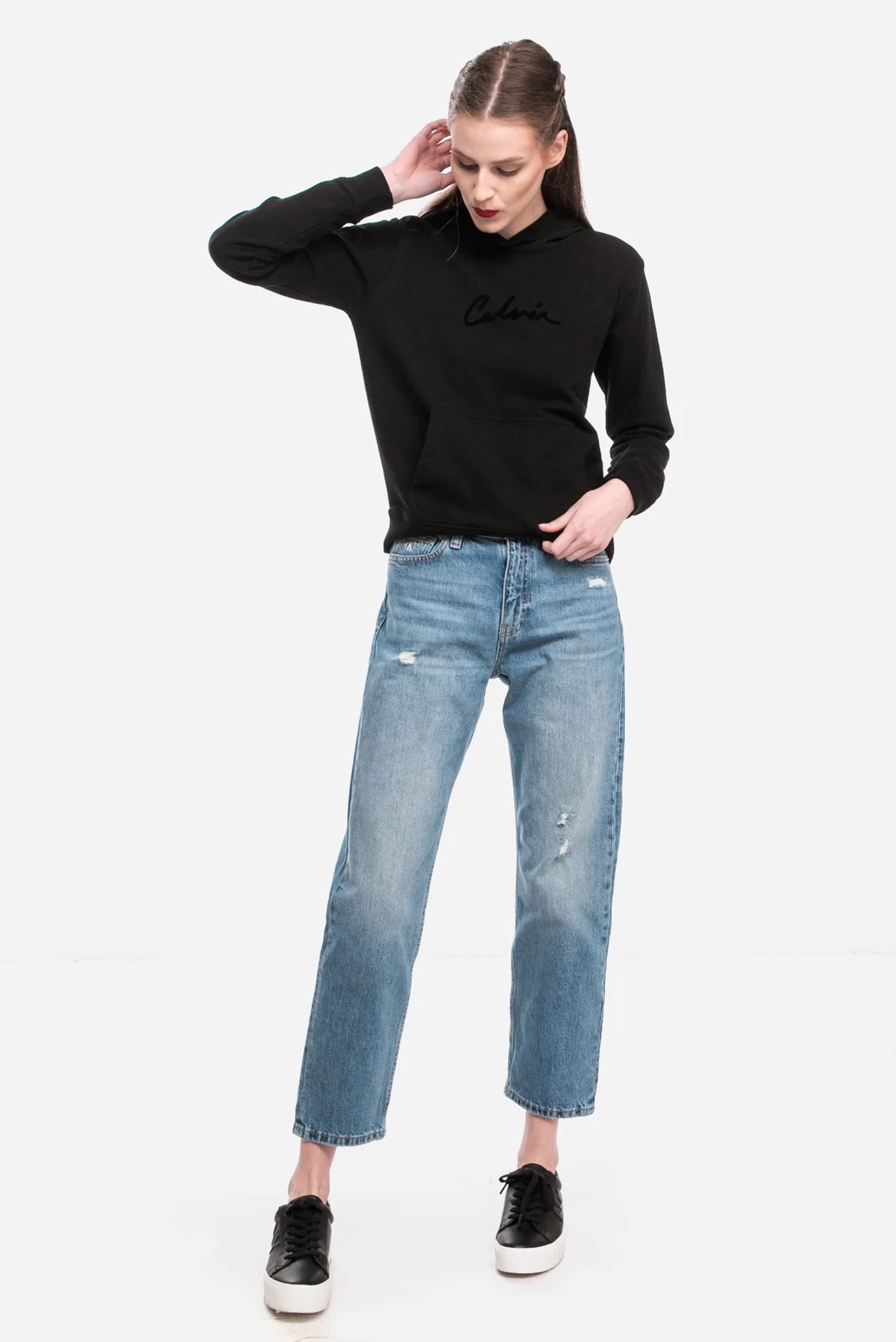 Худи MIXED MEDIA CALVIN  HOODIE 6