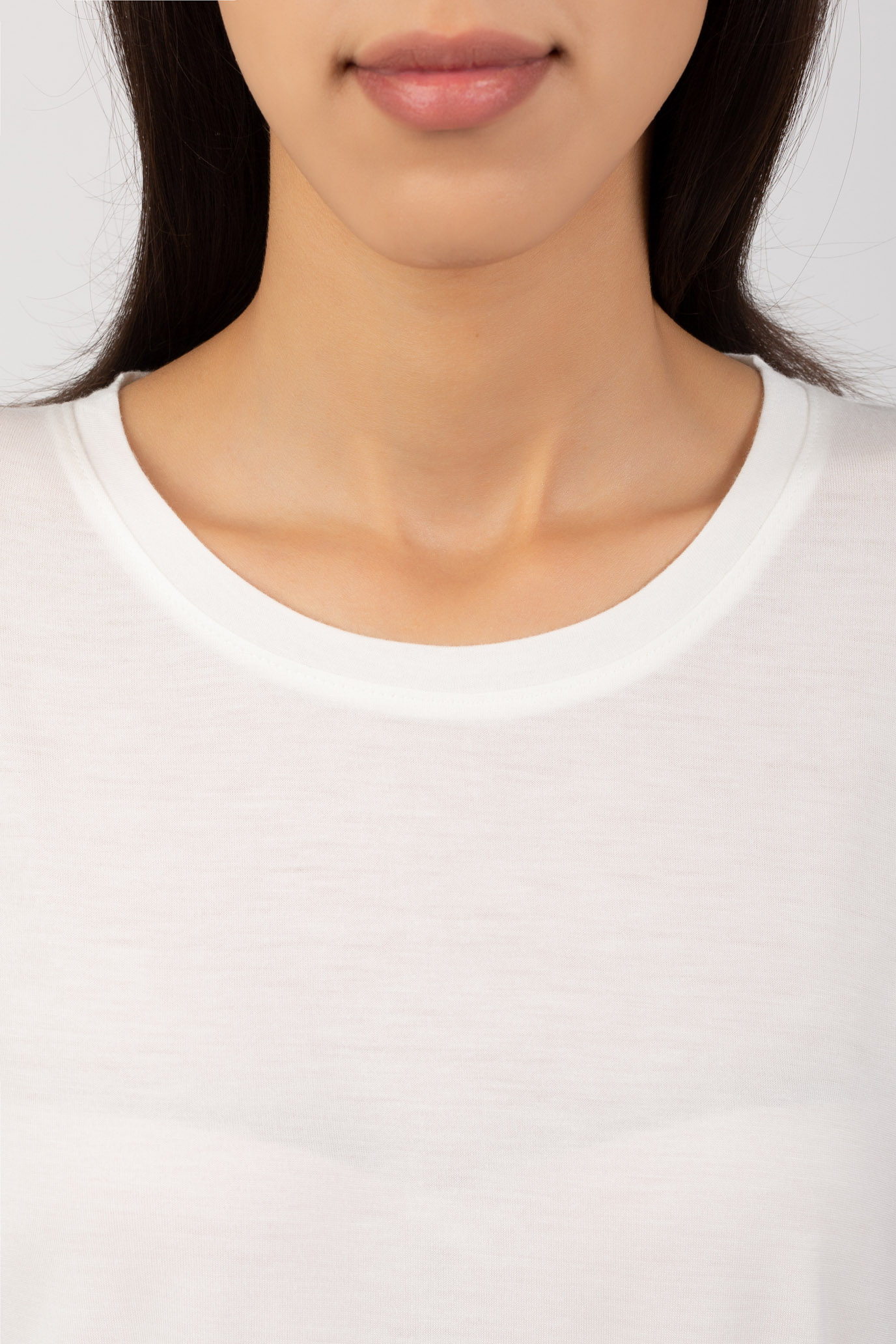 Футболка MODAL SILK RELAXED CREW NECK TEE 4