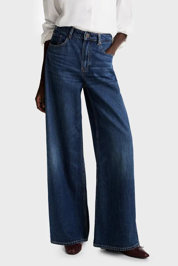 Женские темно-синие джинсы WIDE LEG HW LOU Tommy Hilfiger