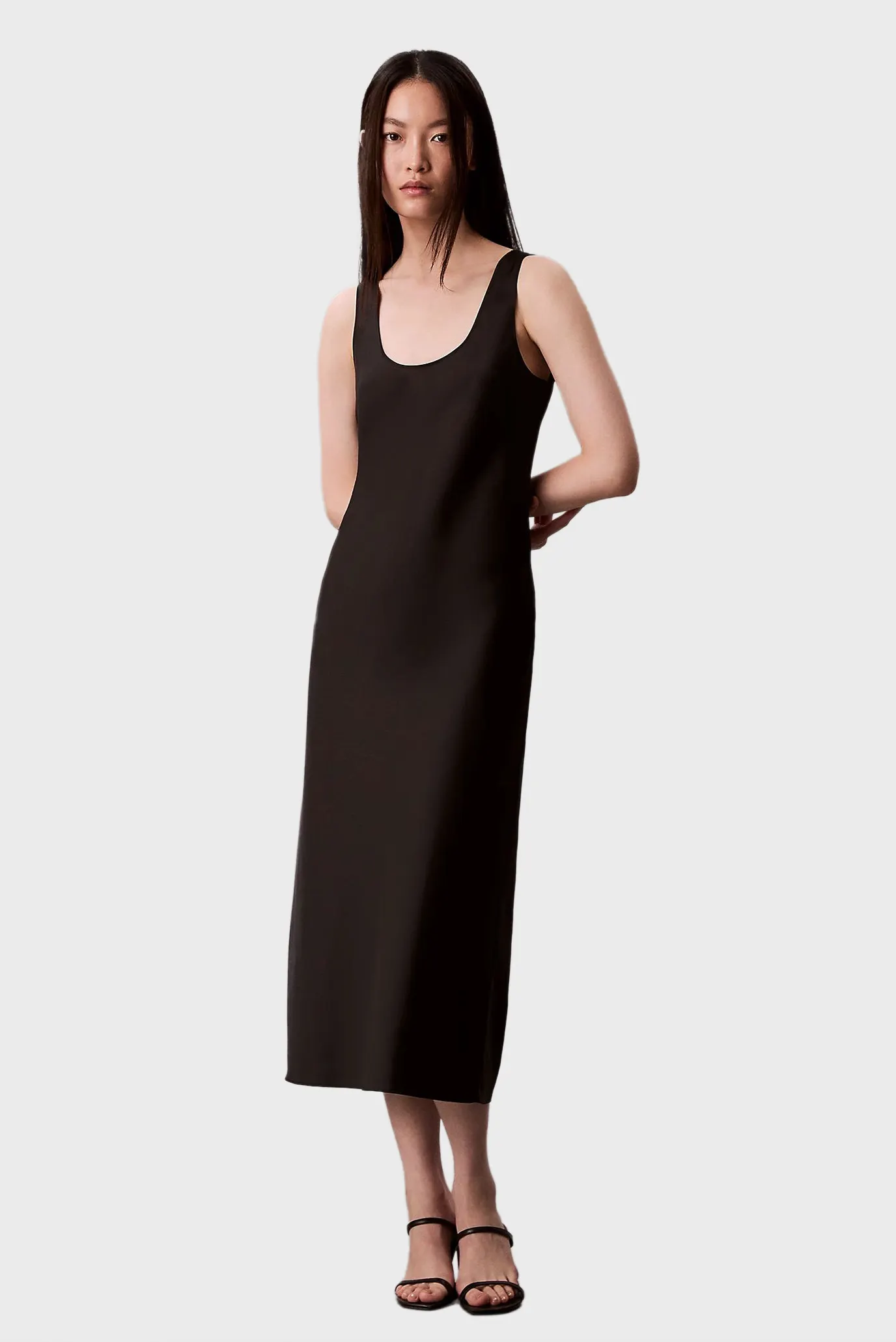 Платье Matte Shine Satin Hero Slip Dres 2