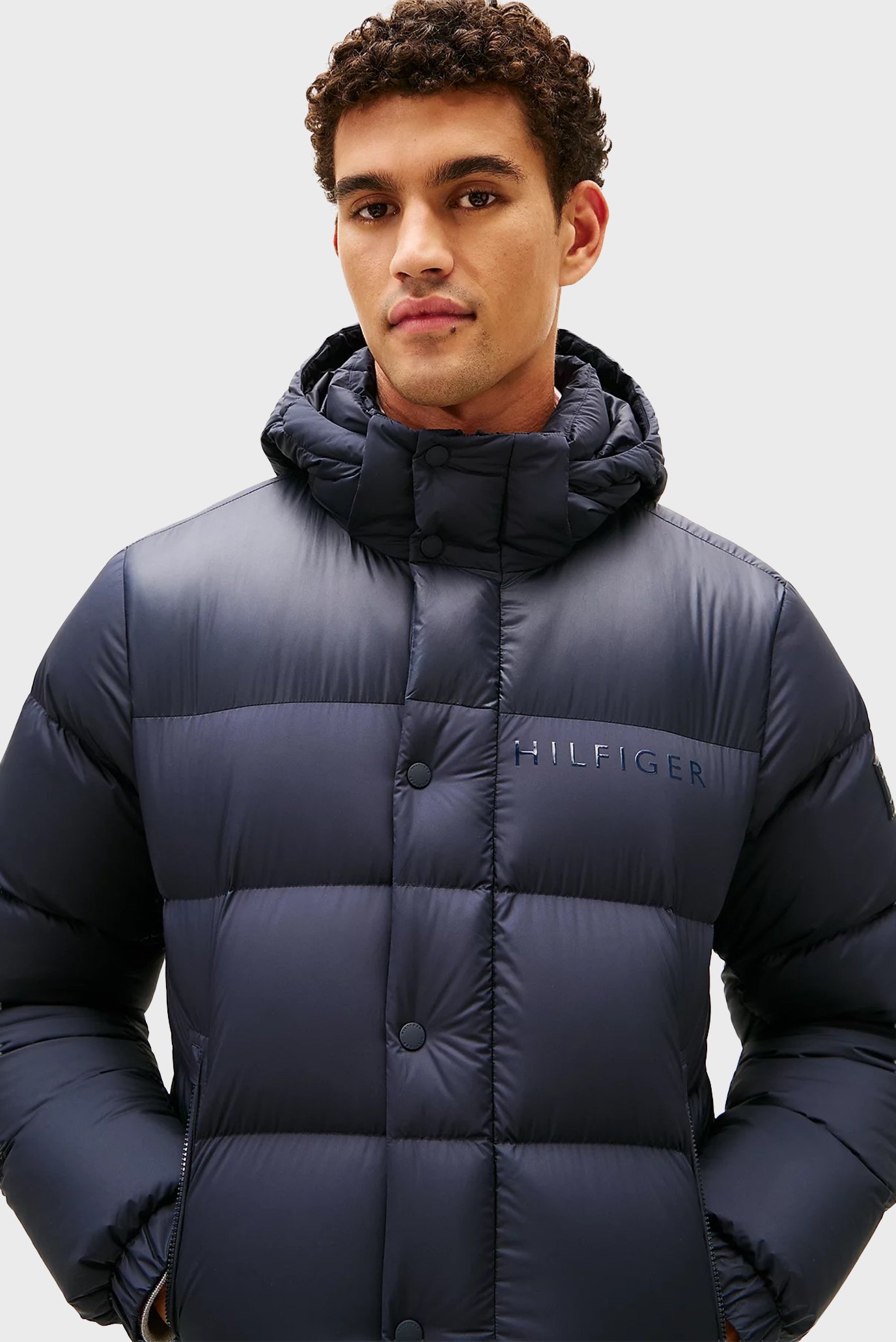 Куртка зимняя MIX DOWN HOODED PUFFER 2