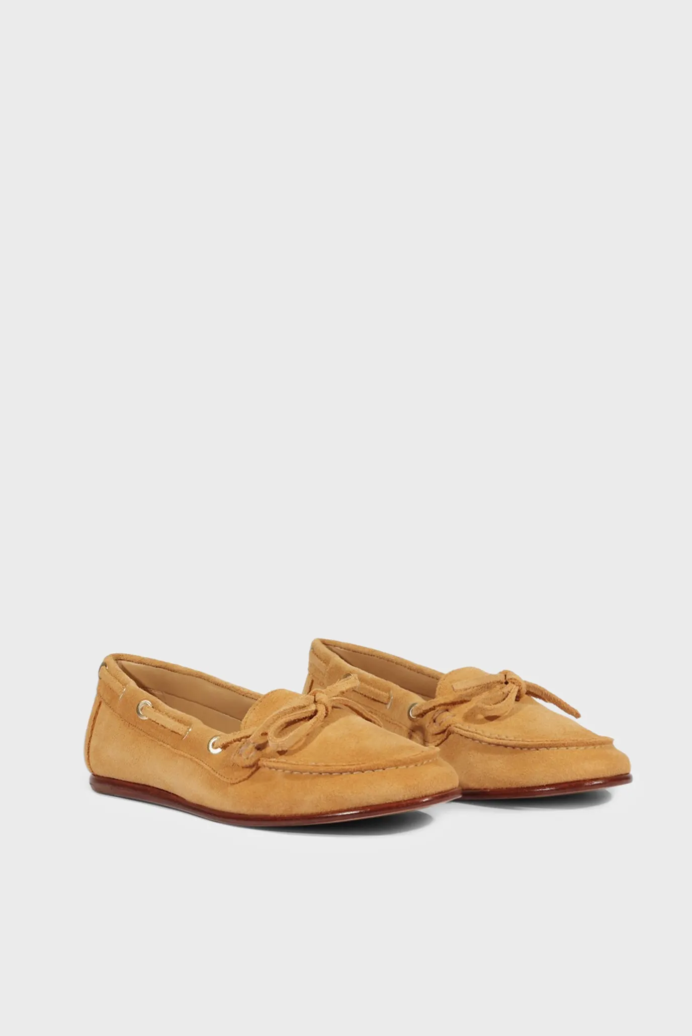 Лоферы CALC-FSR  HEAVY SUEDE    |LIGHT WOOD 2