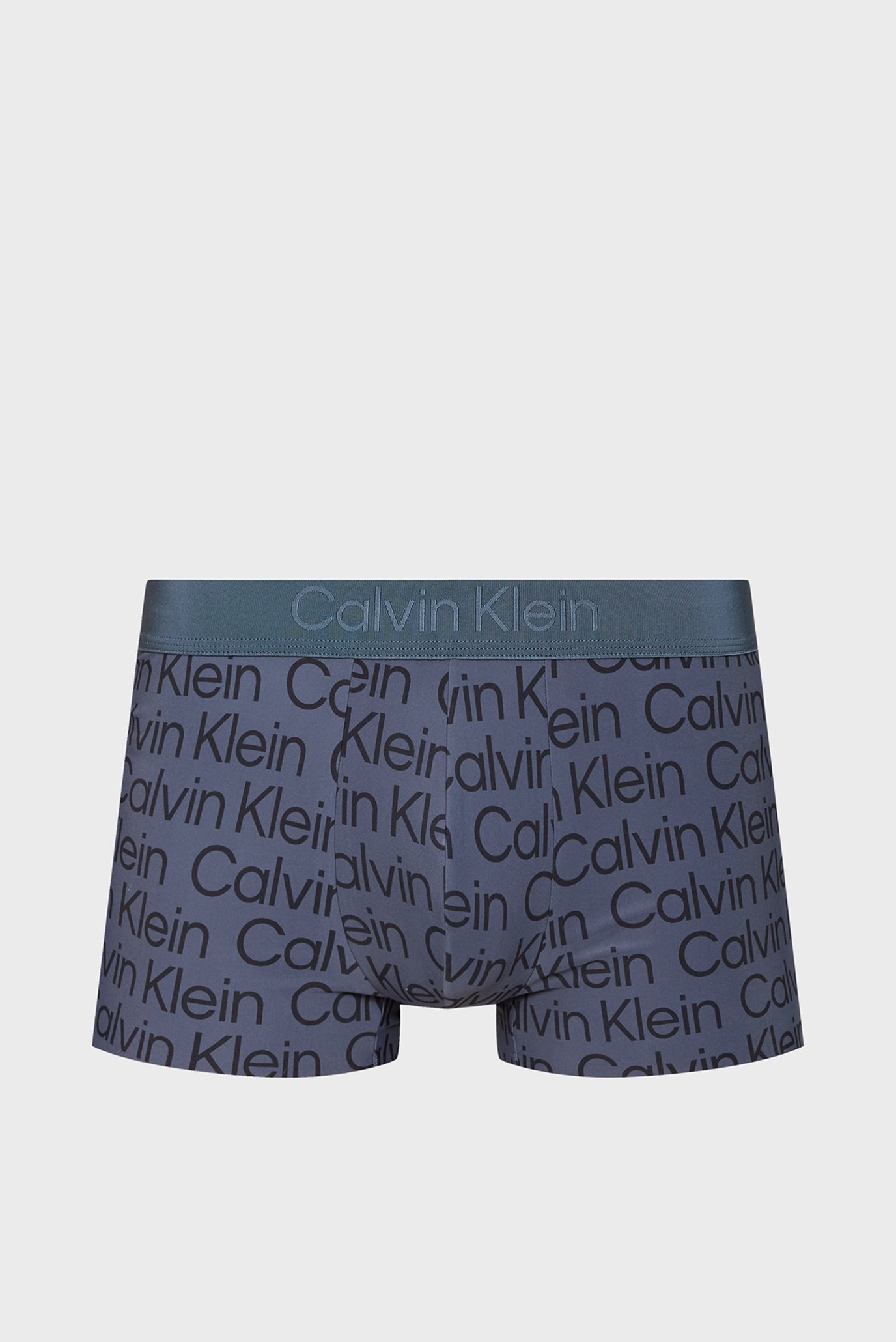 Мужские темно-синие боксеры с узором LOW RISE TRUNK 6