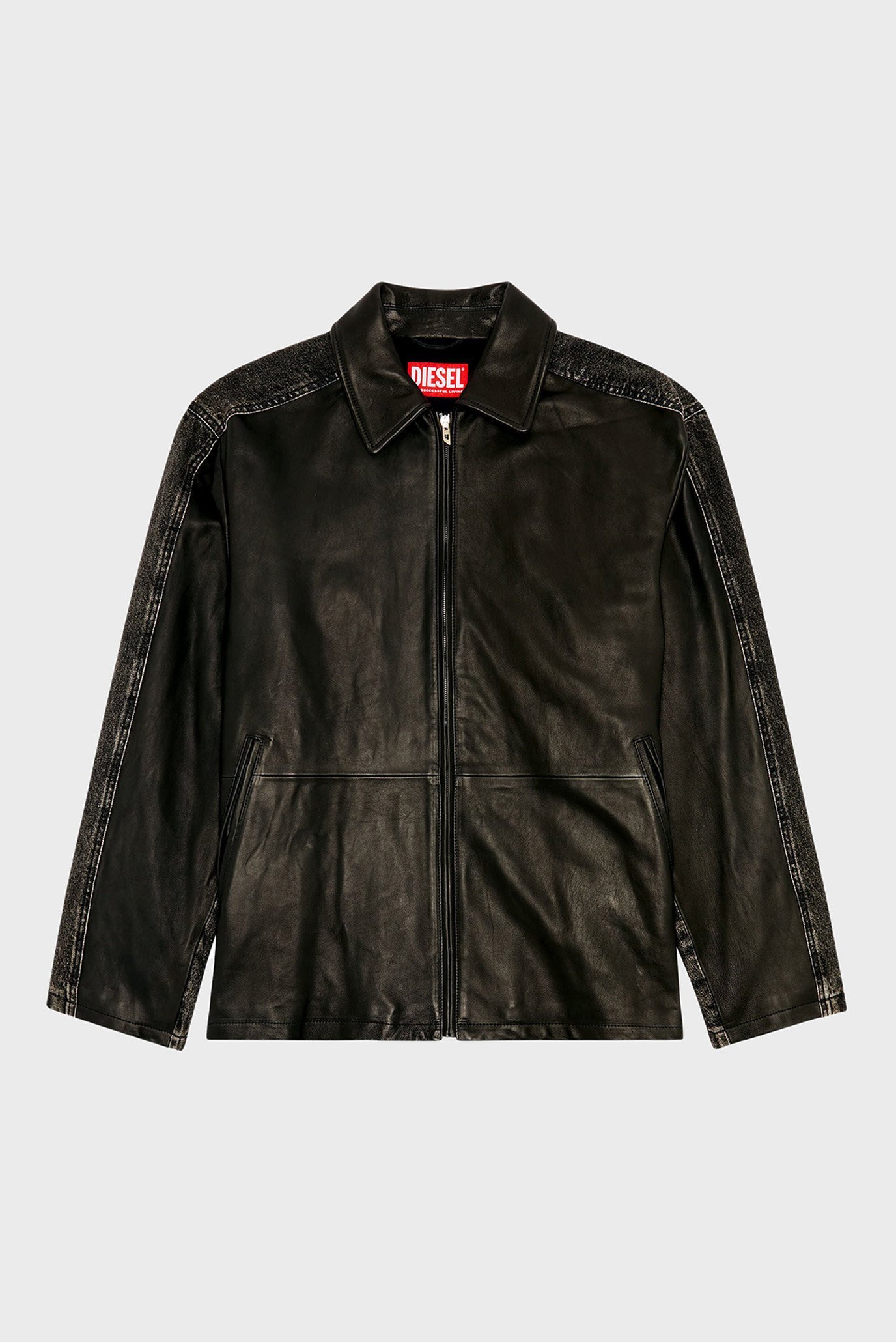 Куртка кожаная L-STOLLER GIACCA 6