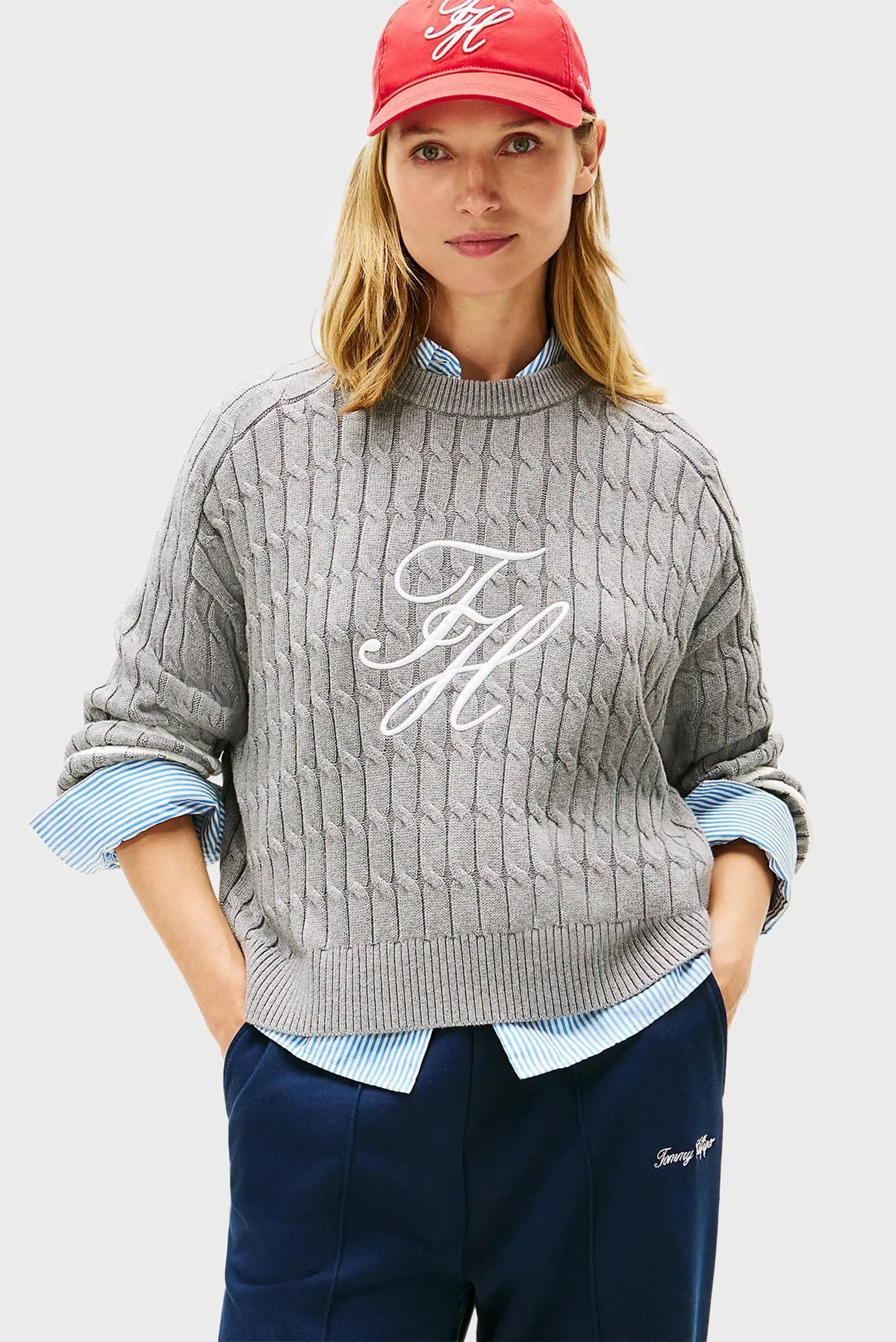 Свитер TEXTURED GRAPHIC C-NK LS SWT 1