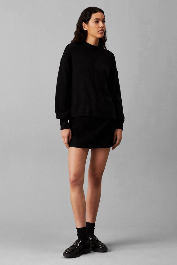 Свитер CK INTARSIA LOOSE SWEATER