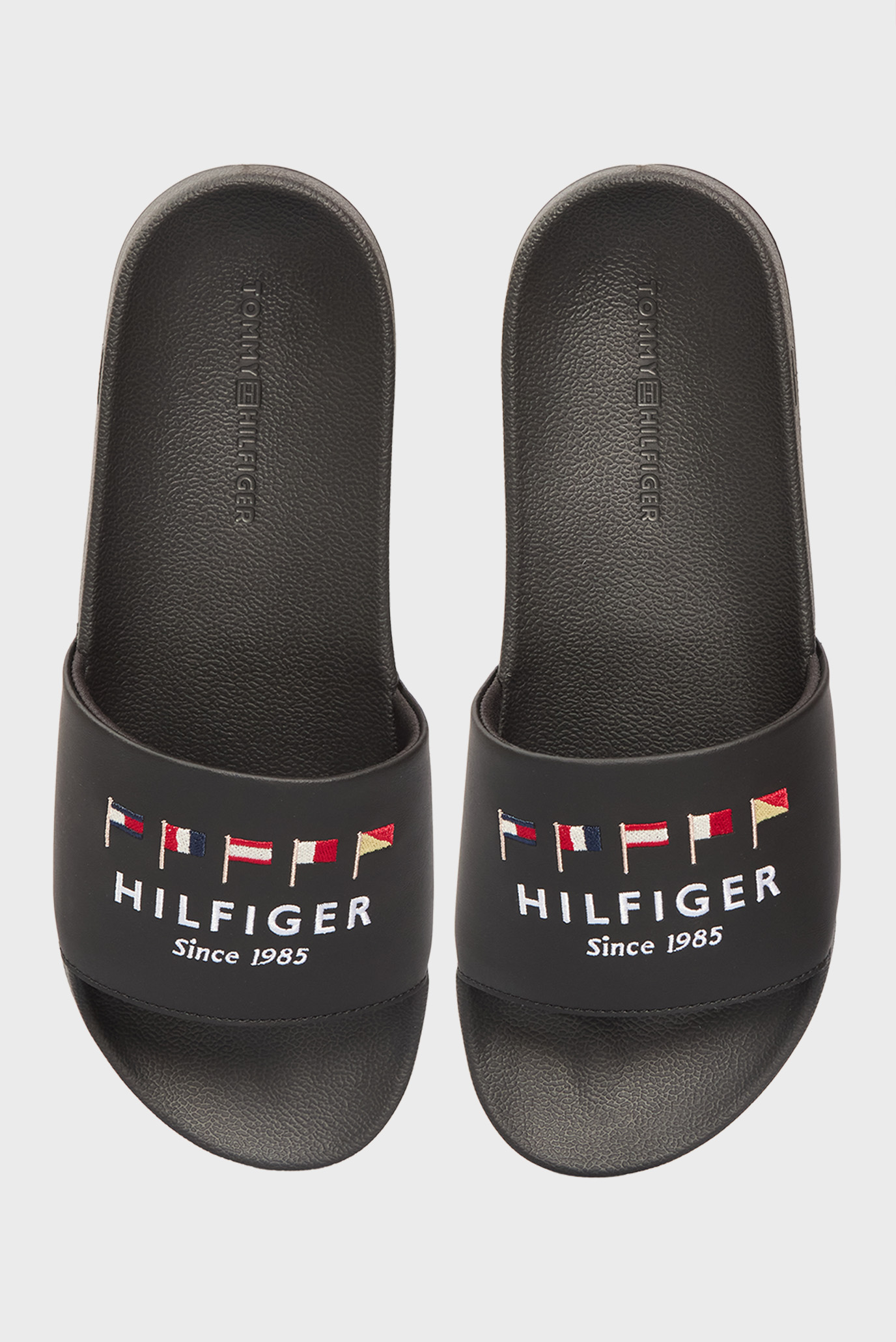 Мужские черные слайдеры FLAGS 4