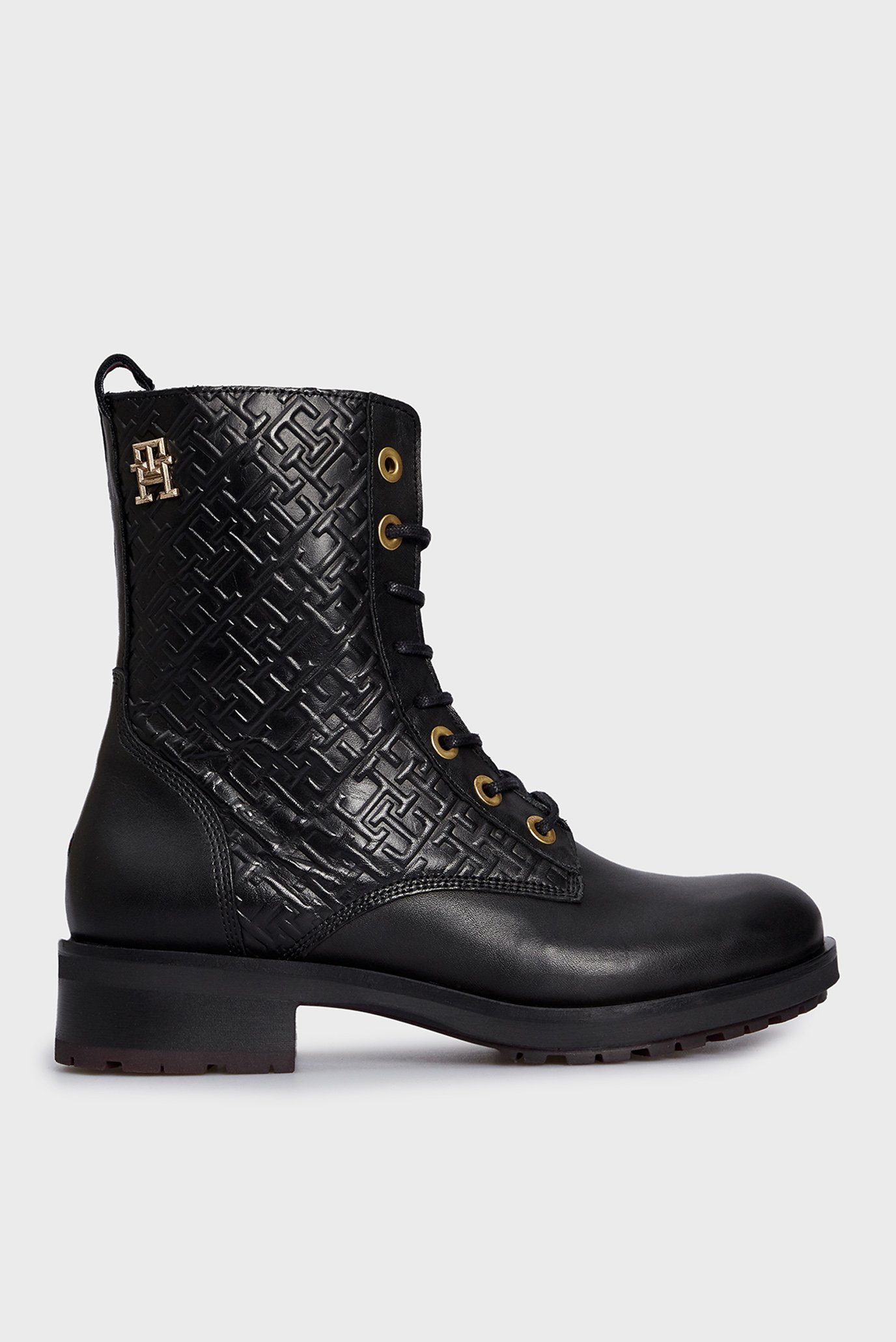 Ботинки TH MONOGRAM BIKER BOOTTommy Hilfiger Ботинки TH MONOGRAM BIKER BOOT 5