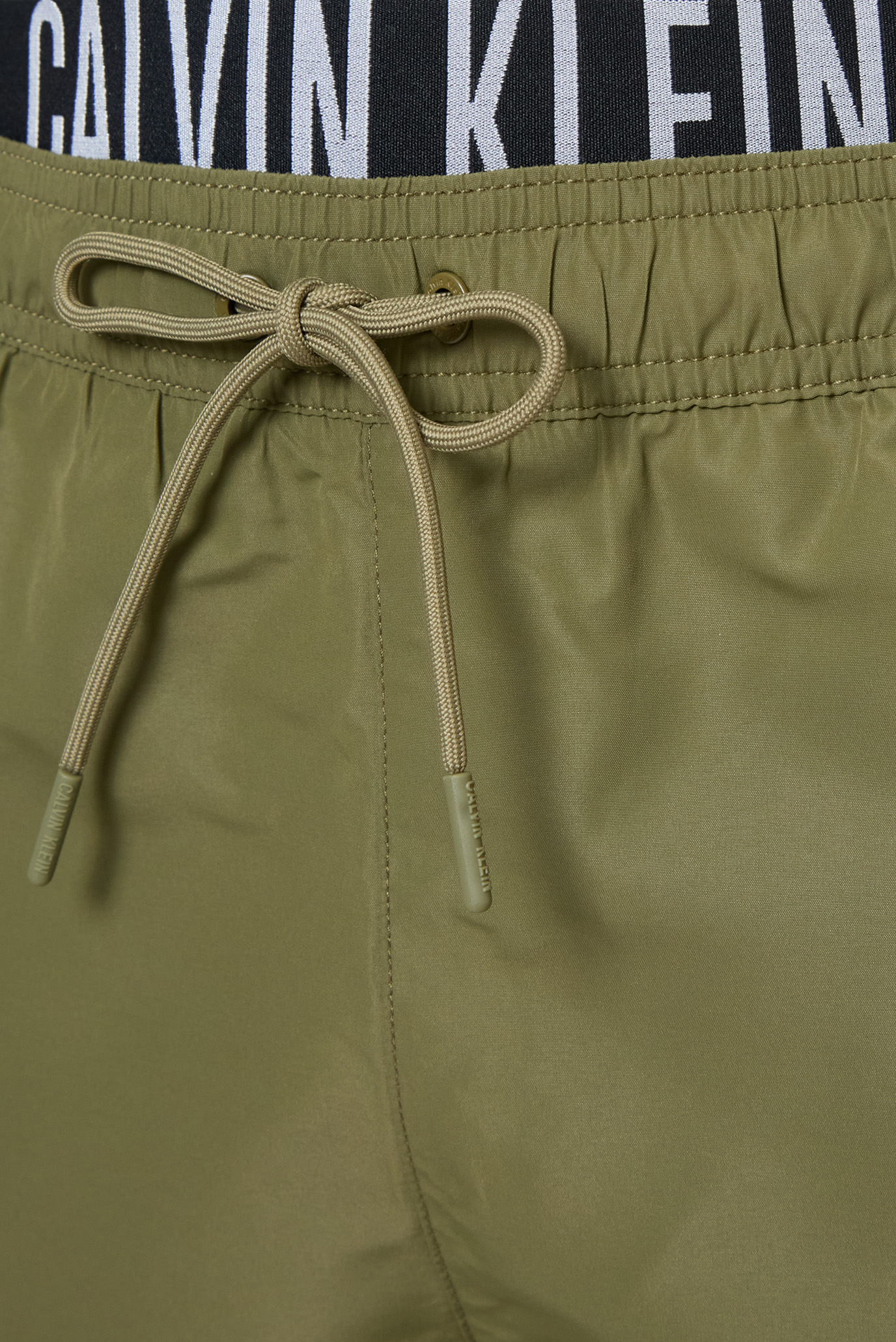 Мужские оливковые плавательные шорты 3