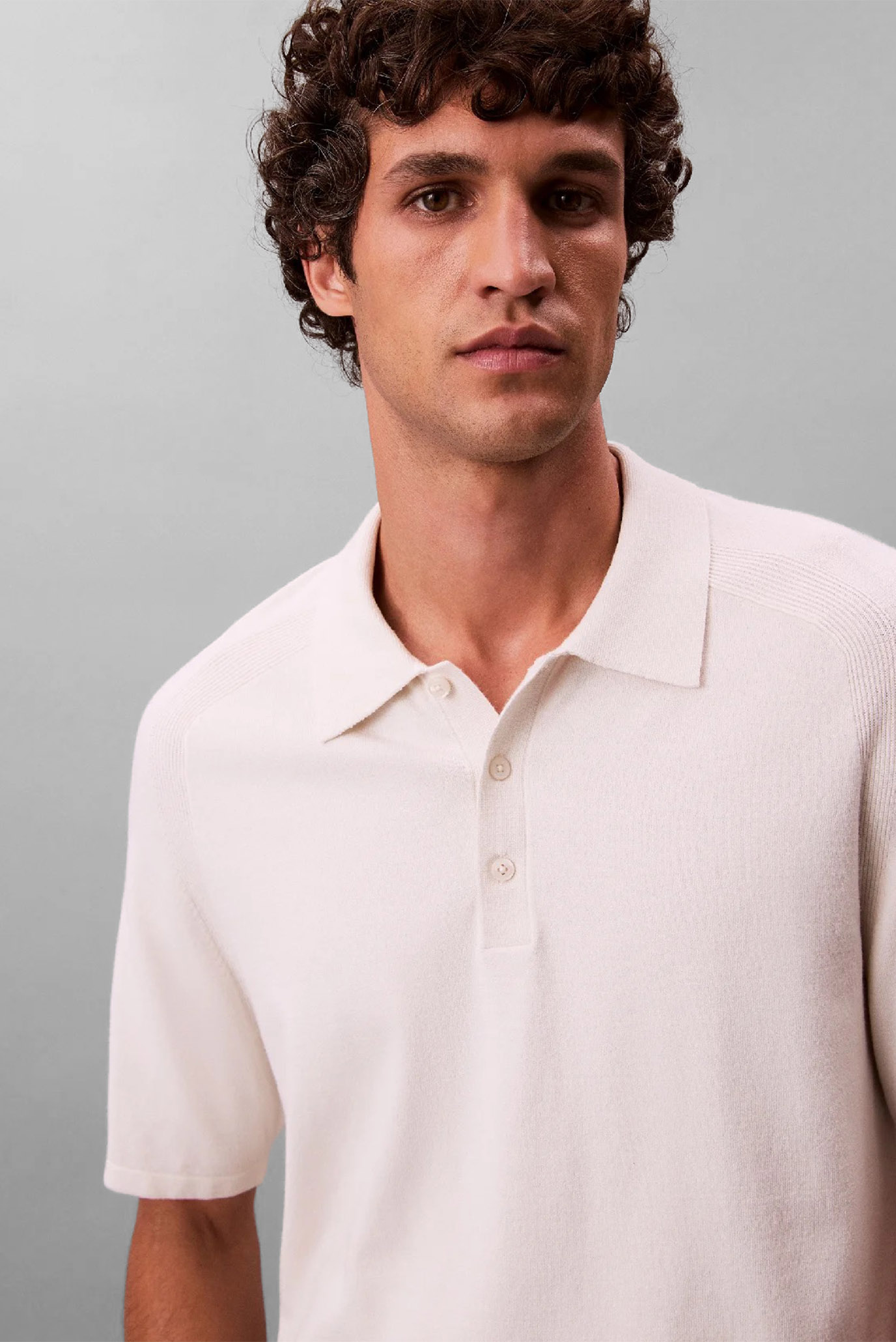 Свитер SS CK TECH KNIT SWEATER POLO 14G 2