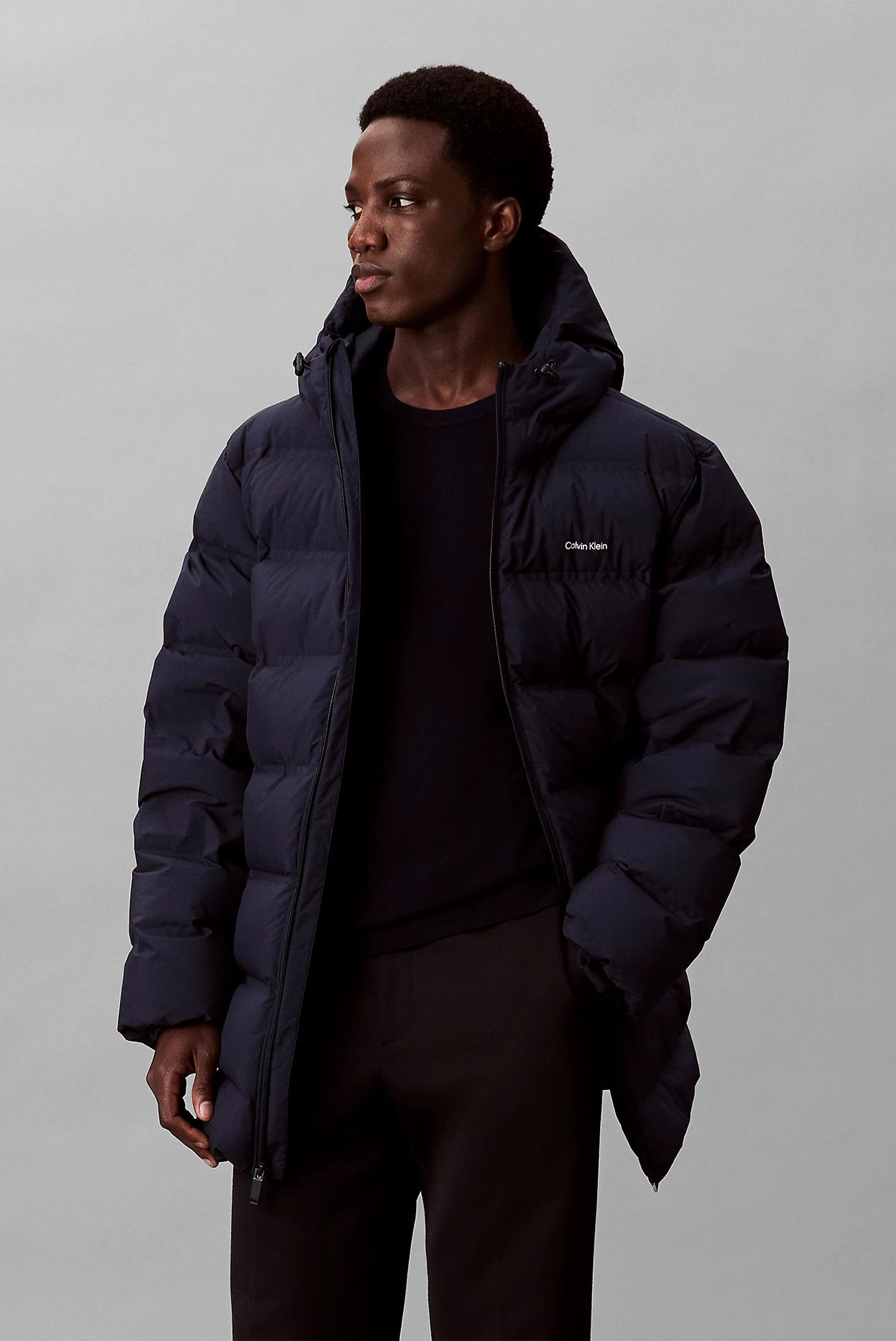 Куртка зимняя LS BONDED CHNNLD LONG HOODED PUF 9