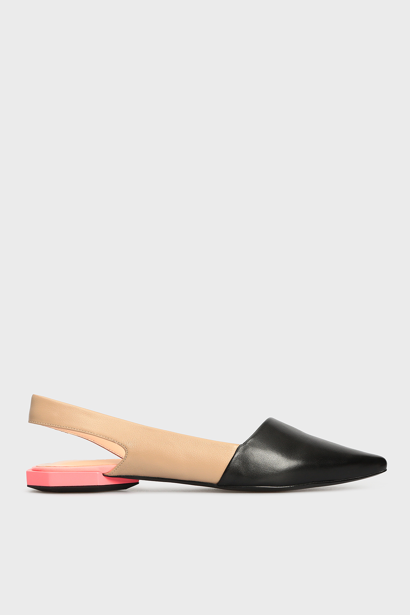 Женские кожаные слингбэки 8