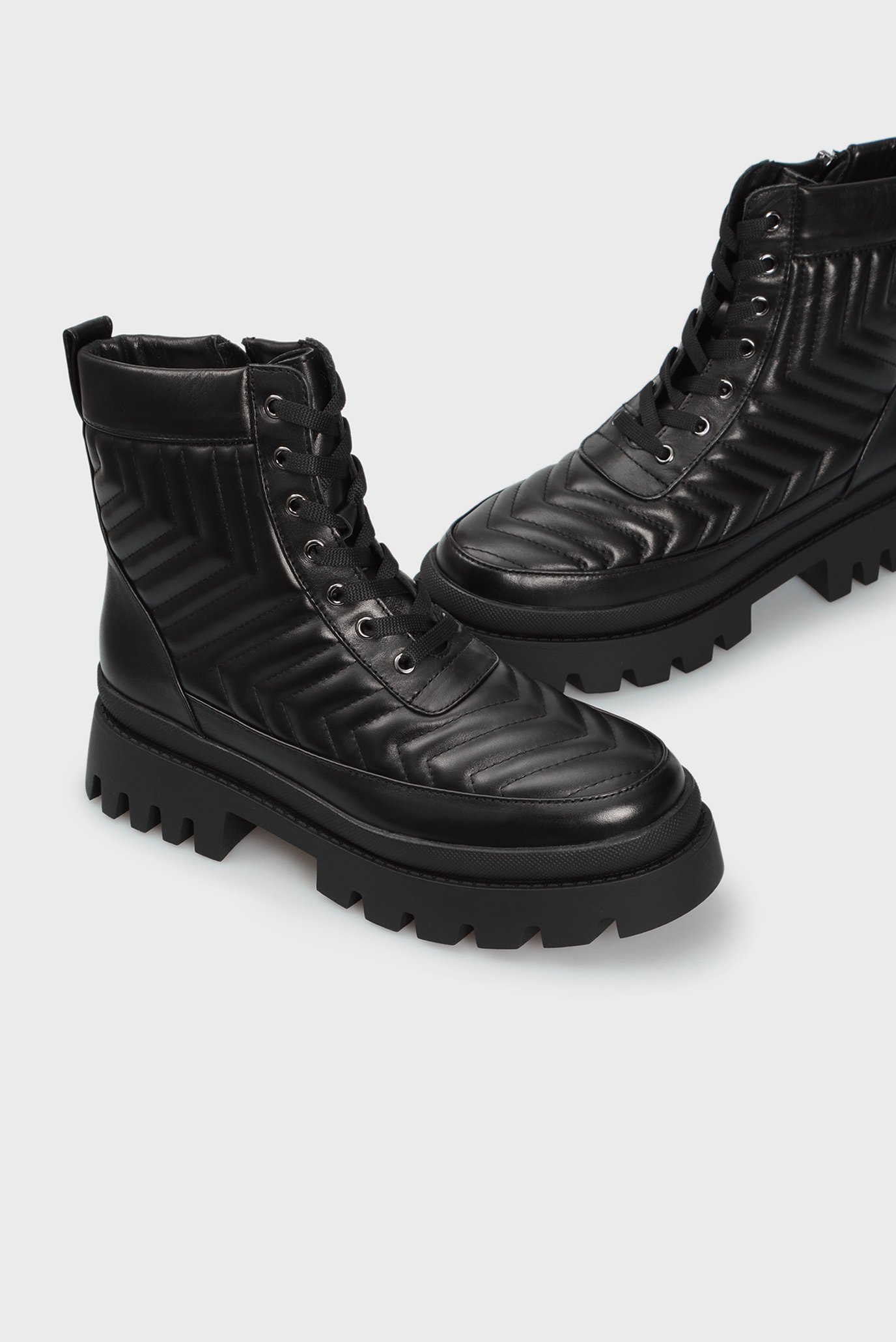 Женские черные кожаные ботинки NelinhaPRPY Женские черные кожаные ботинки Nelinha 7