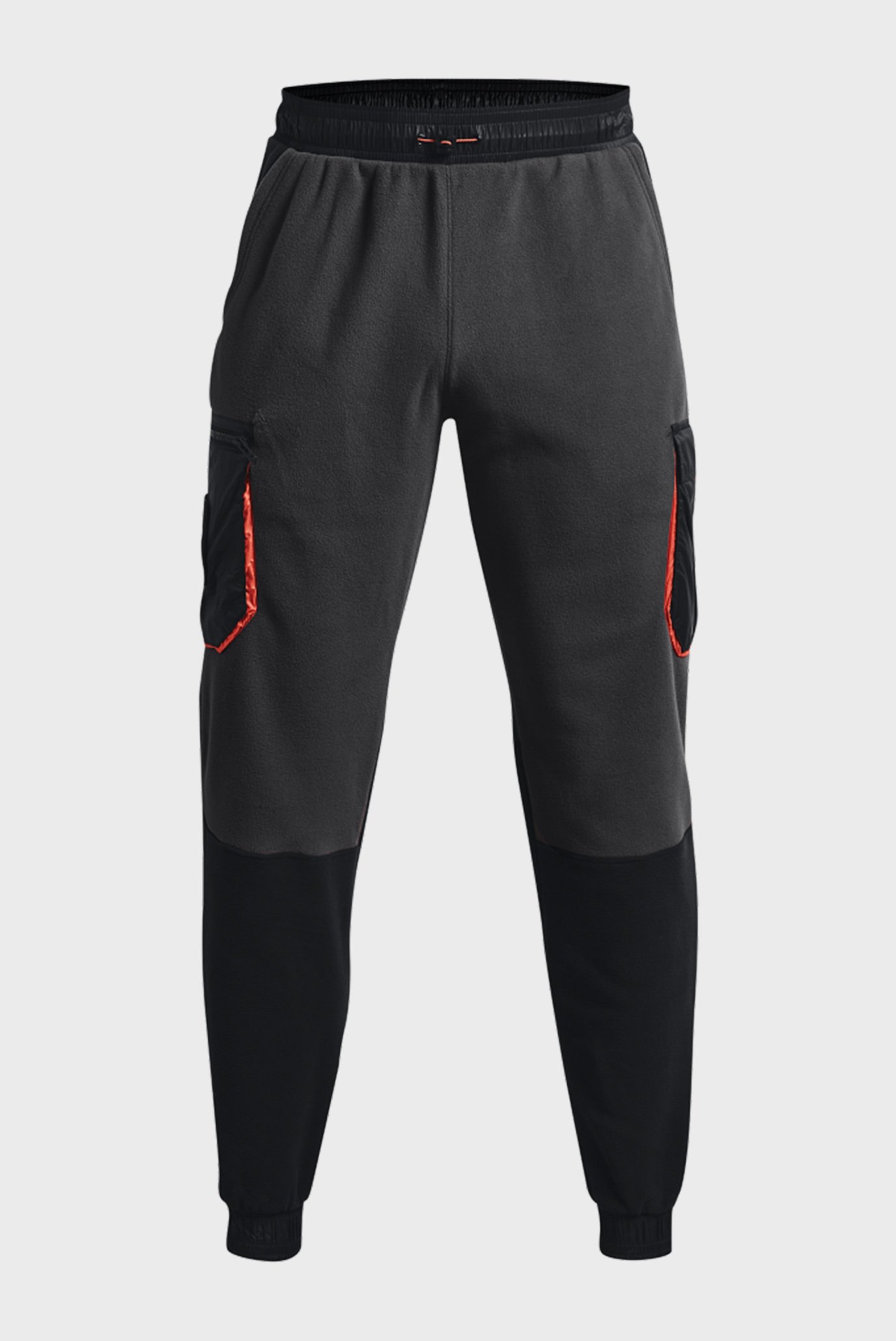 Мужские темно-серые спортивные брюки UA Pjt Rock Microflc Pants 1
