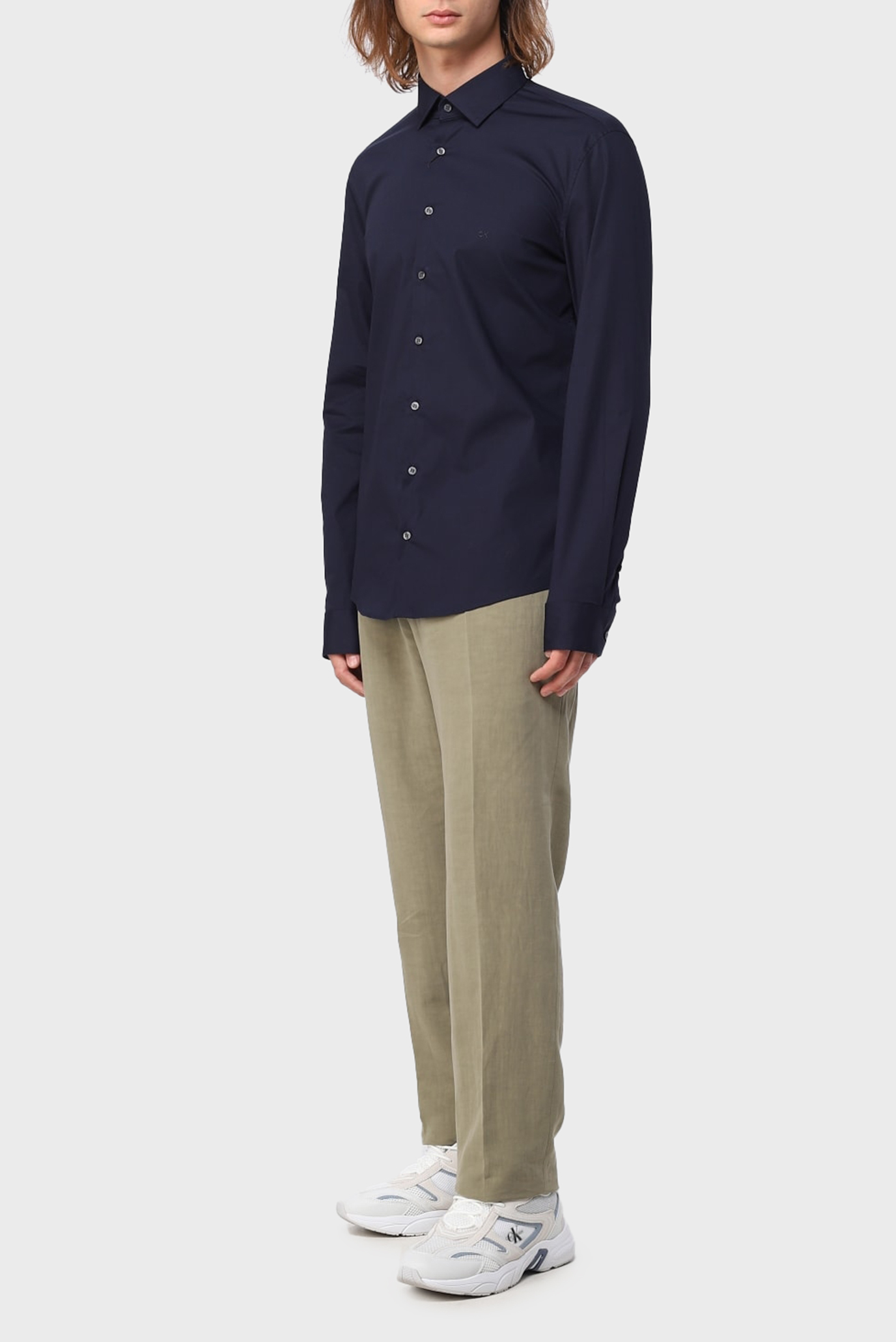 Штаны LINEN VISCOSE STRAIGHT PANTS 5