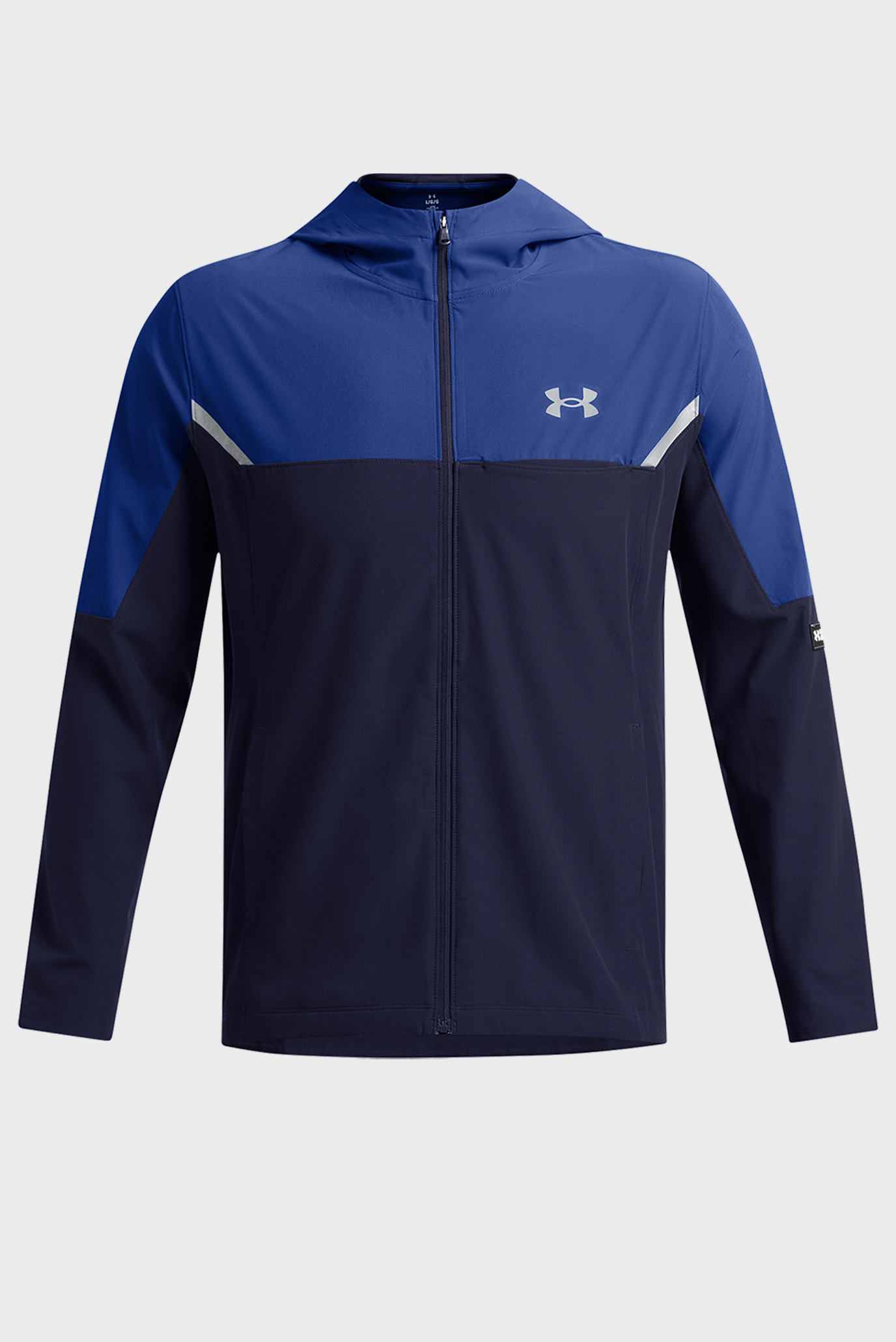 Мужская темно-синяя ветровка Vanish Woven Utility Jacket 4