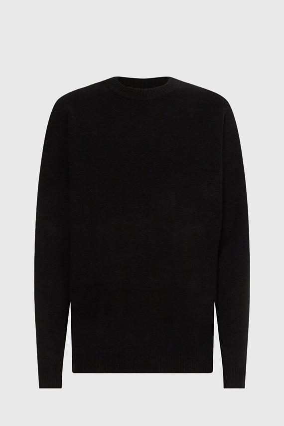 Мужской черный джемпер LYCRA BLEND COMFORT FIT Calvin Klein Мужской черный джемпер LYCRA BLEND COMFORT FIT Calvin Klein