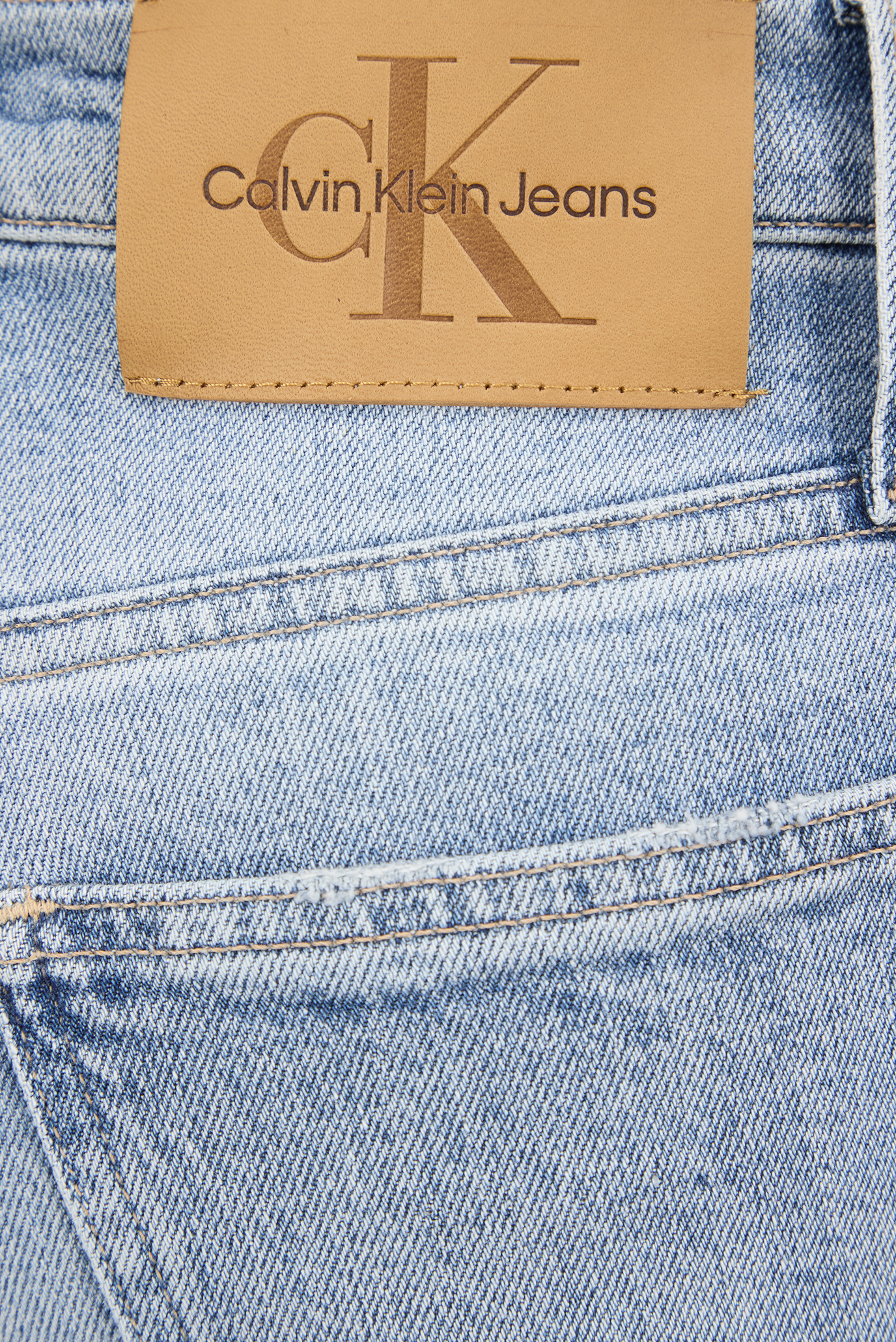 Женские голубые джинсы MOM JEAN 3