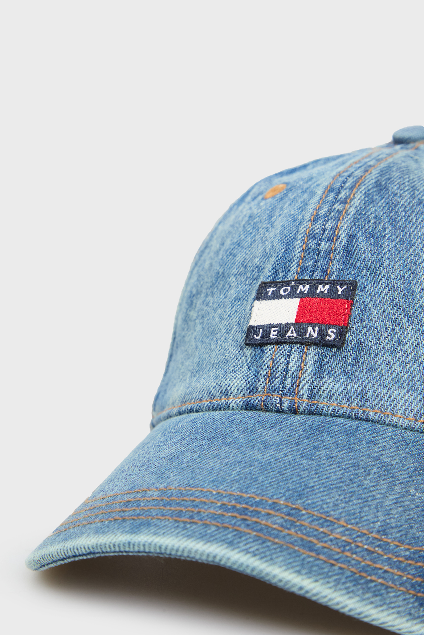 Мужская синяя джинсовая кепка HERITAGETommy Jeans Мужская синяя джинсовая кепка HERITAGE 3