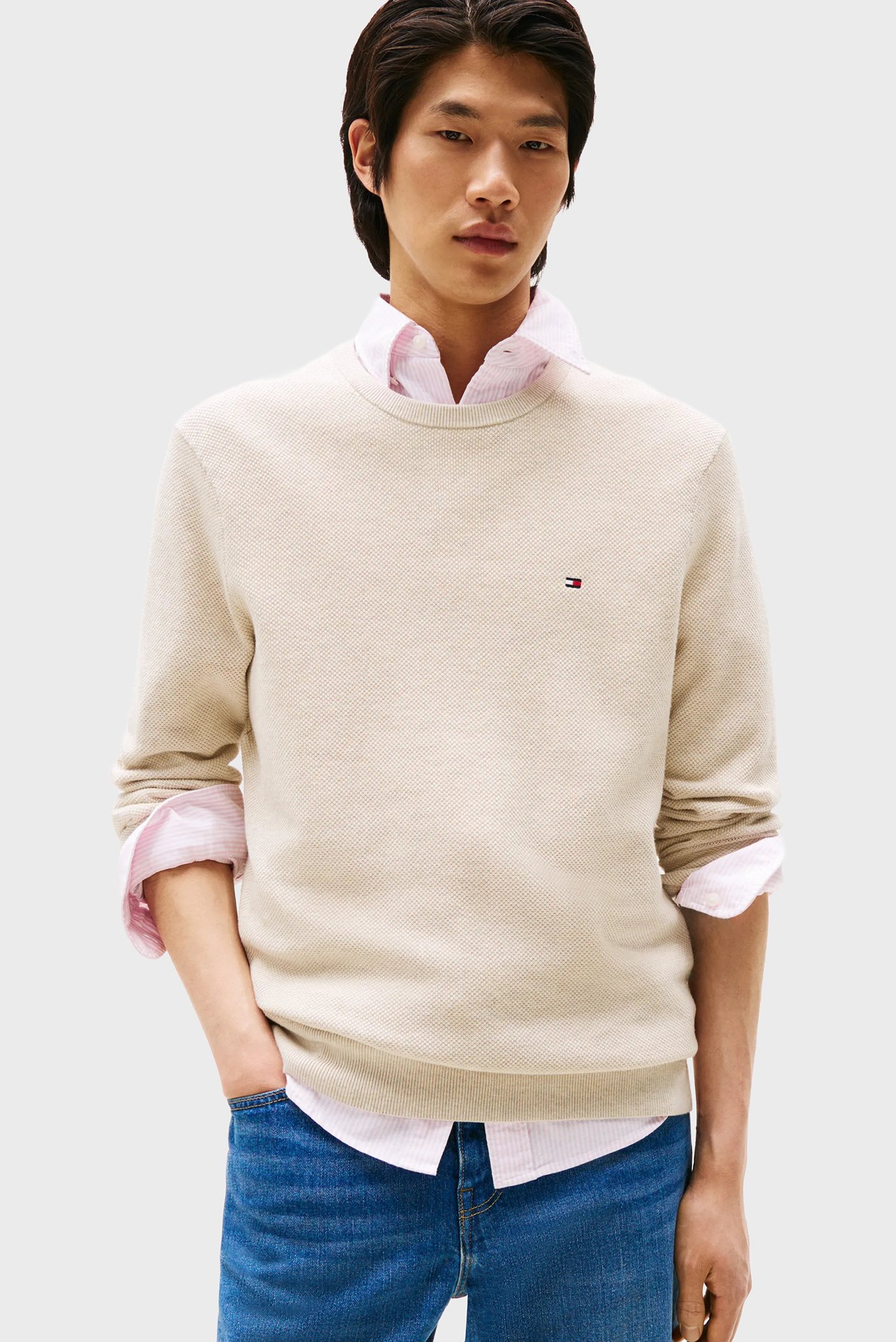 Свитер ESSENTIAL STRUCTURE CREW NECK 1