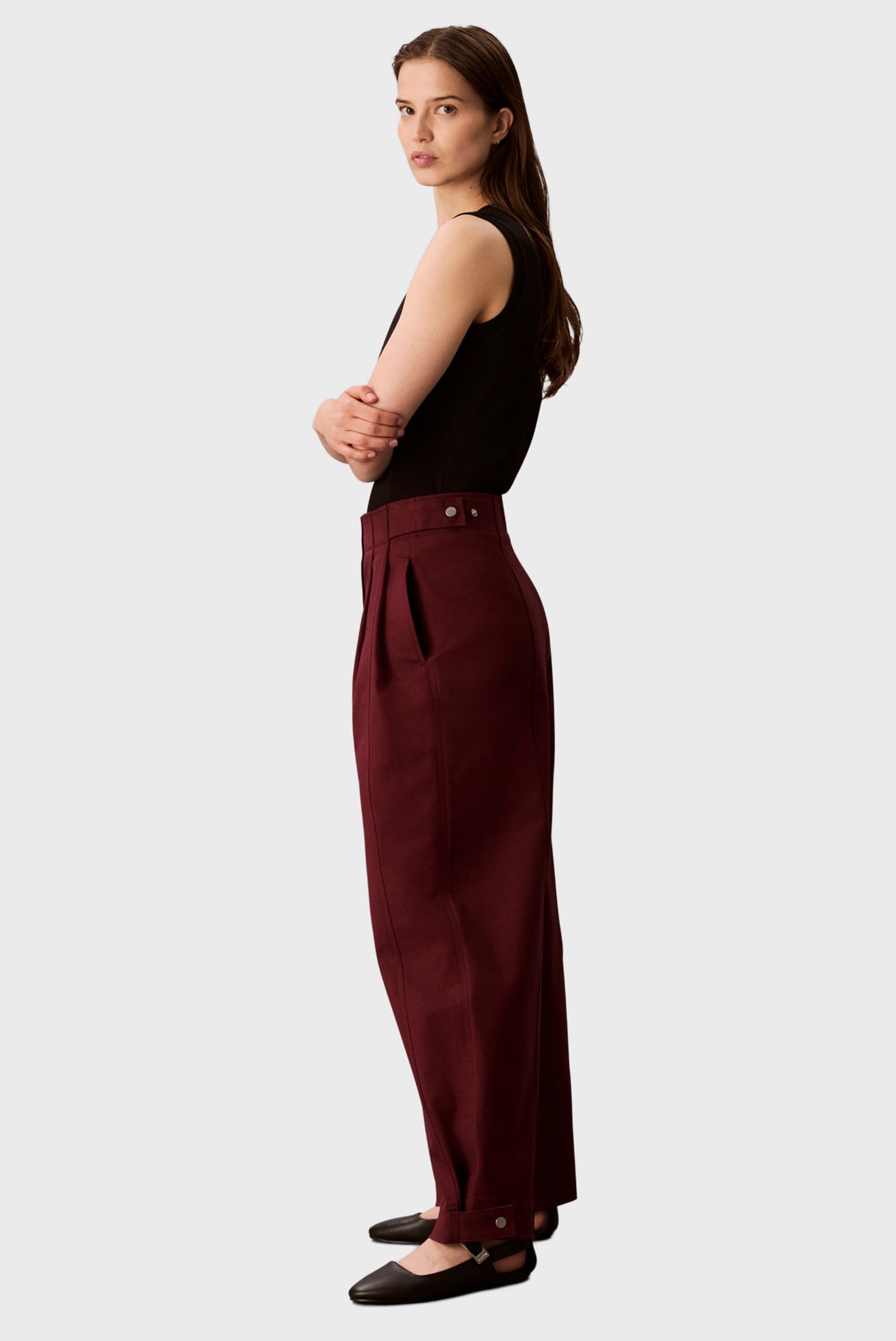 Штаны STRETCH CHINO ADJUSTABLE WIDE LE 3