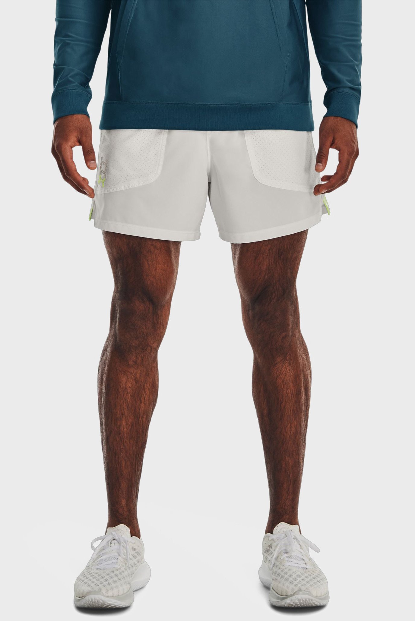 Мужские серые шорты UA RUN ANYWHERE SHORT 6