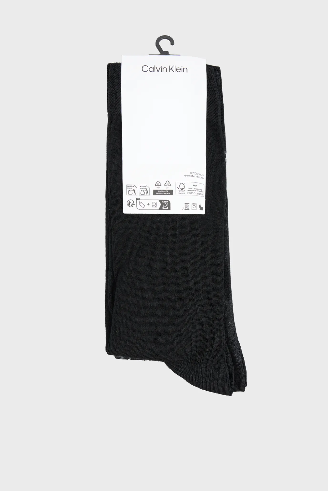 Носки CK MEN SOCK 2P EMBLEM AOP 3