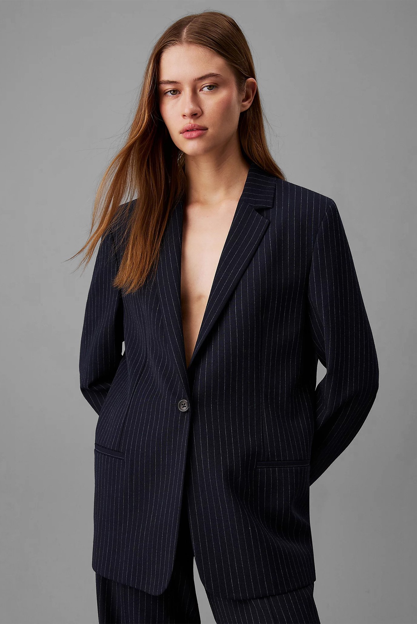 Пиджак/PINSTRIPE SLIM  BLAZER 1