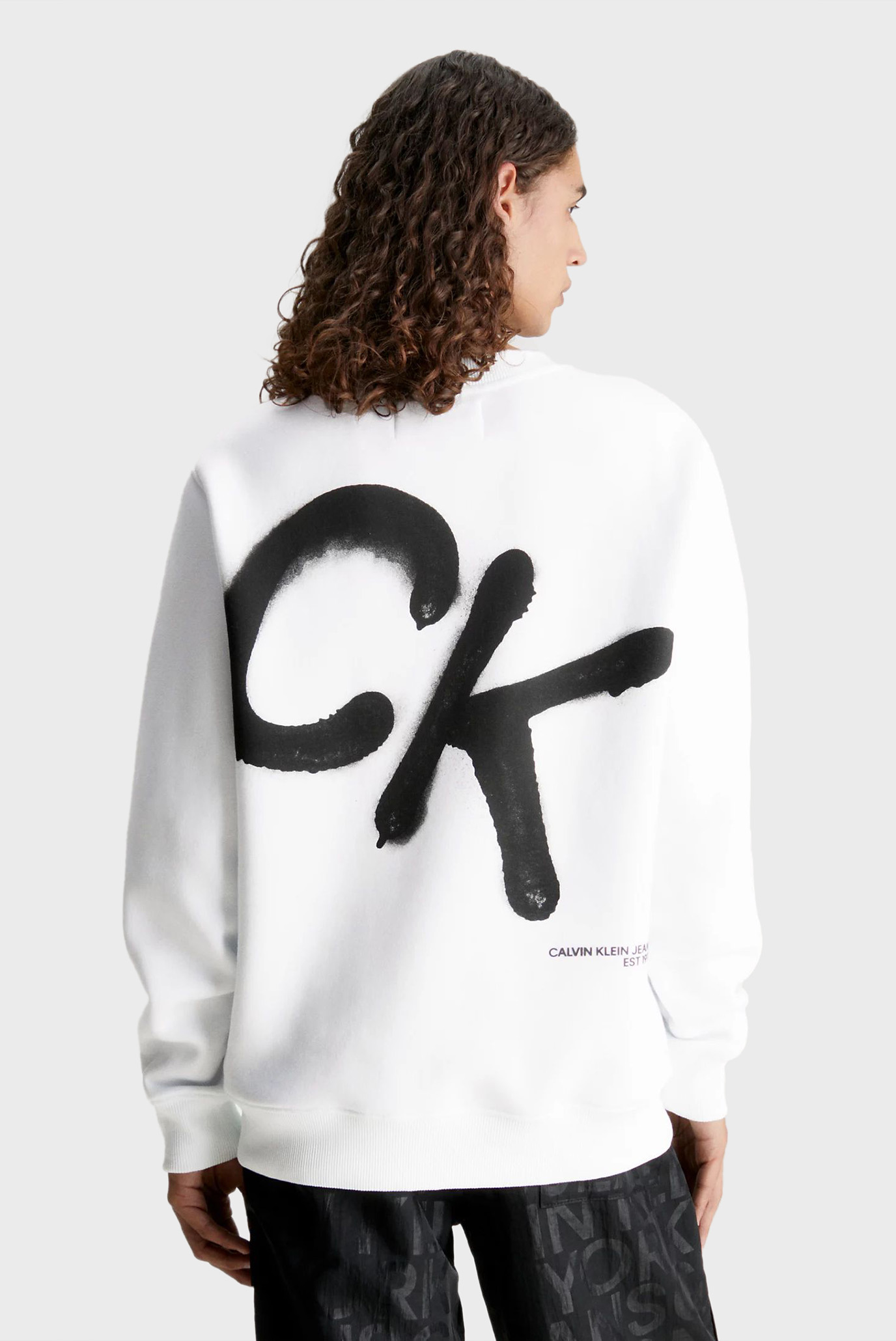 Свитшот CK SPRAY CREW NECK 3