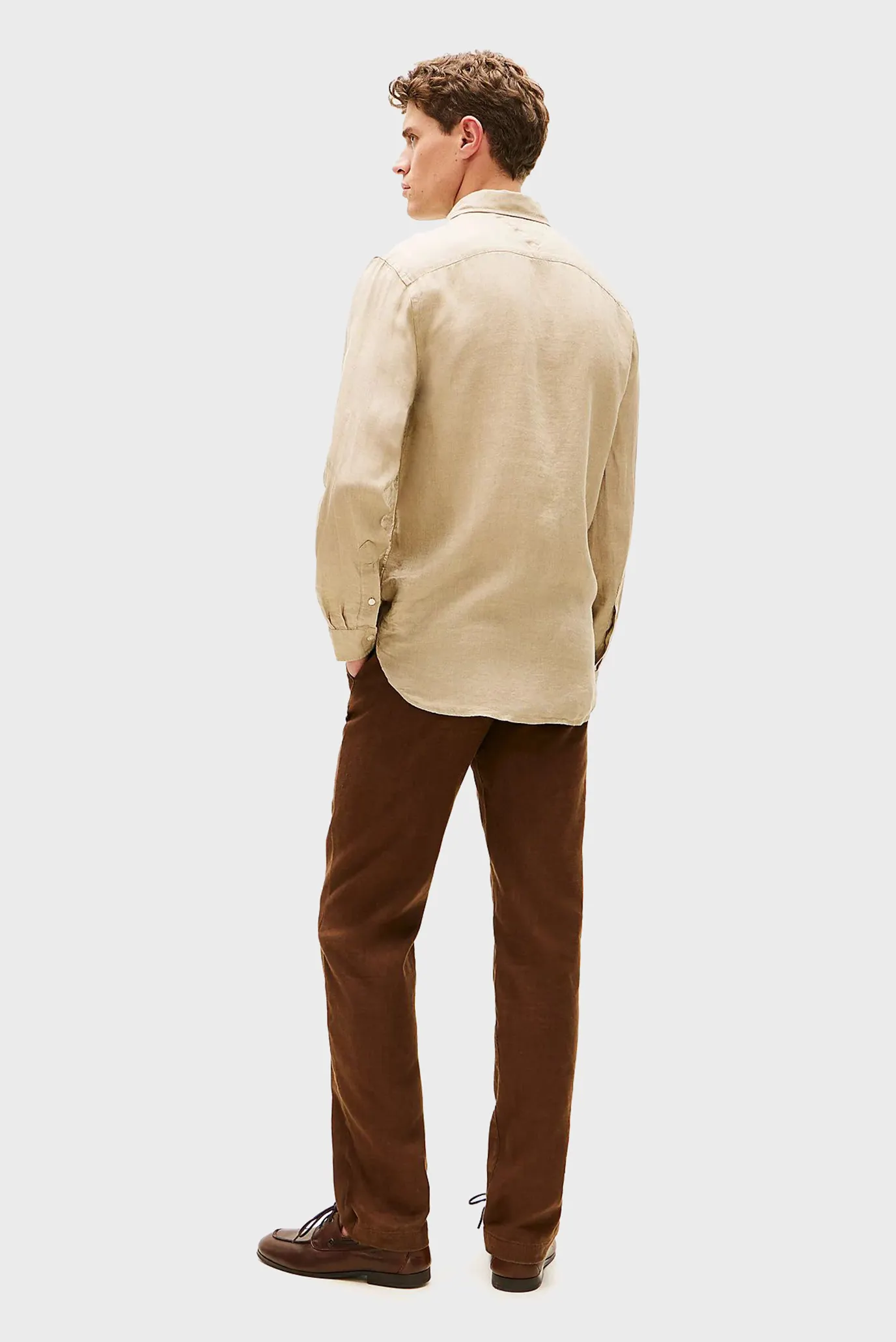 Рубашка PIGMENT DYED LI SOLID RF SHIRT 3