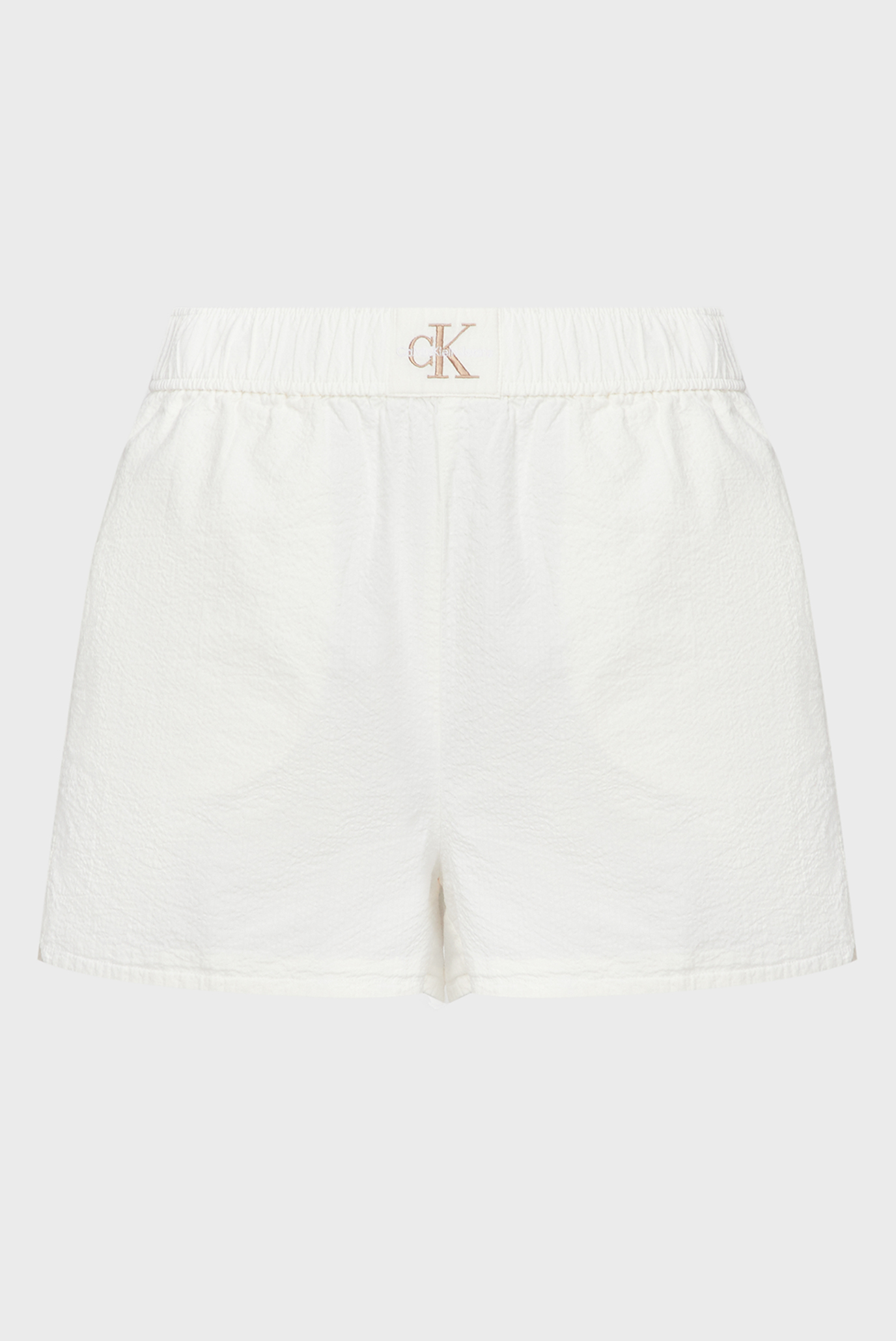 Женские белые шорты SEERSUCKER RELAXED SHORTS 9