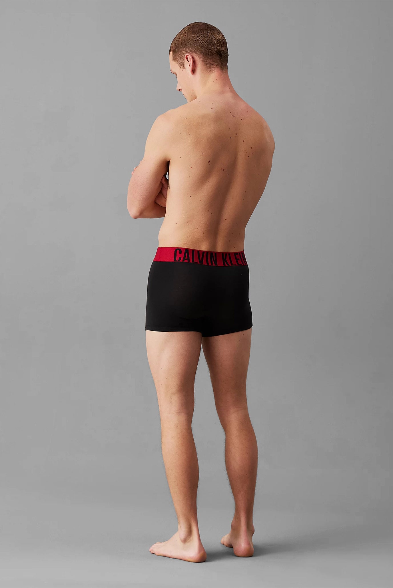 Мужские черные боксеры TRUNK 3